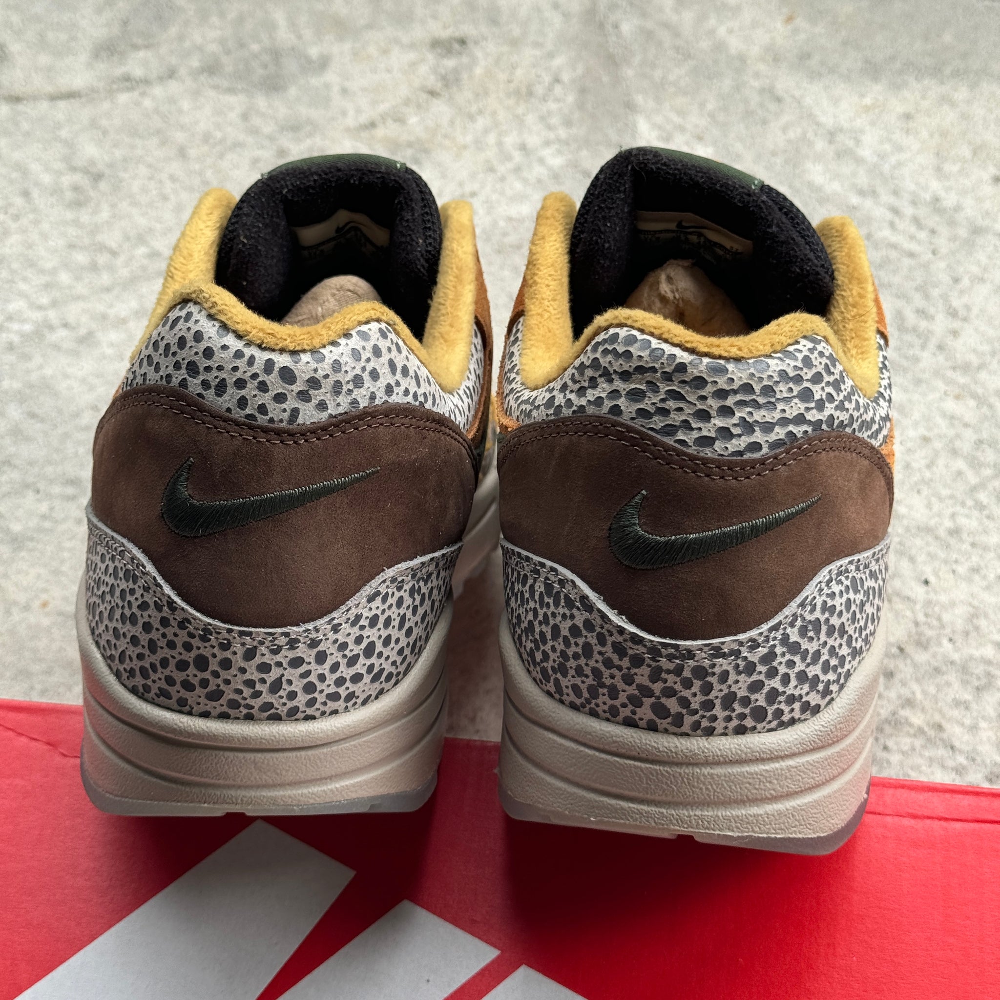 11.5 US - NIKE AIR MAX 1 SAFARI W BOX 2016