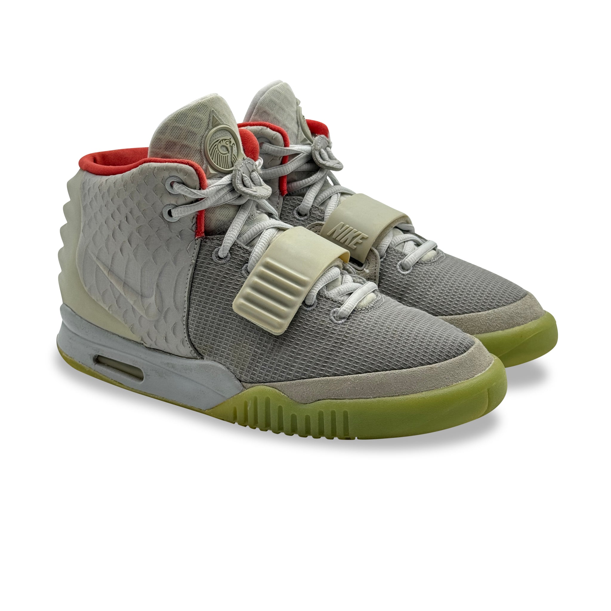 8.5 US - NIKE AIR YEEZY 2 PLATNIUM W BOX 2014