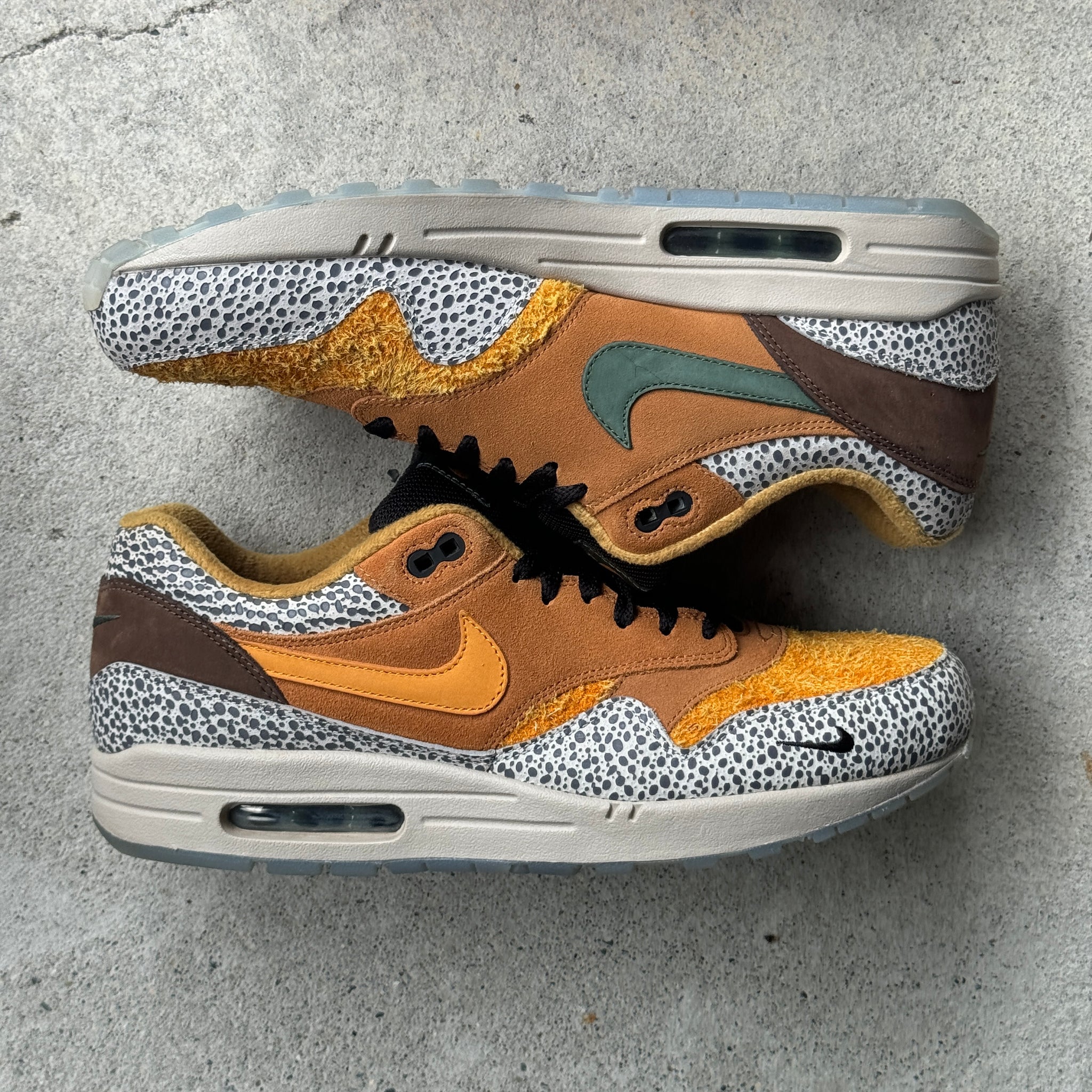 11.5 US - NIKE AIR MAX 1 SAFARI W BOX 2016