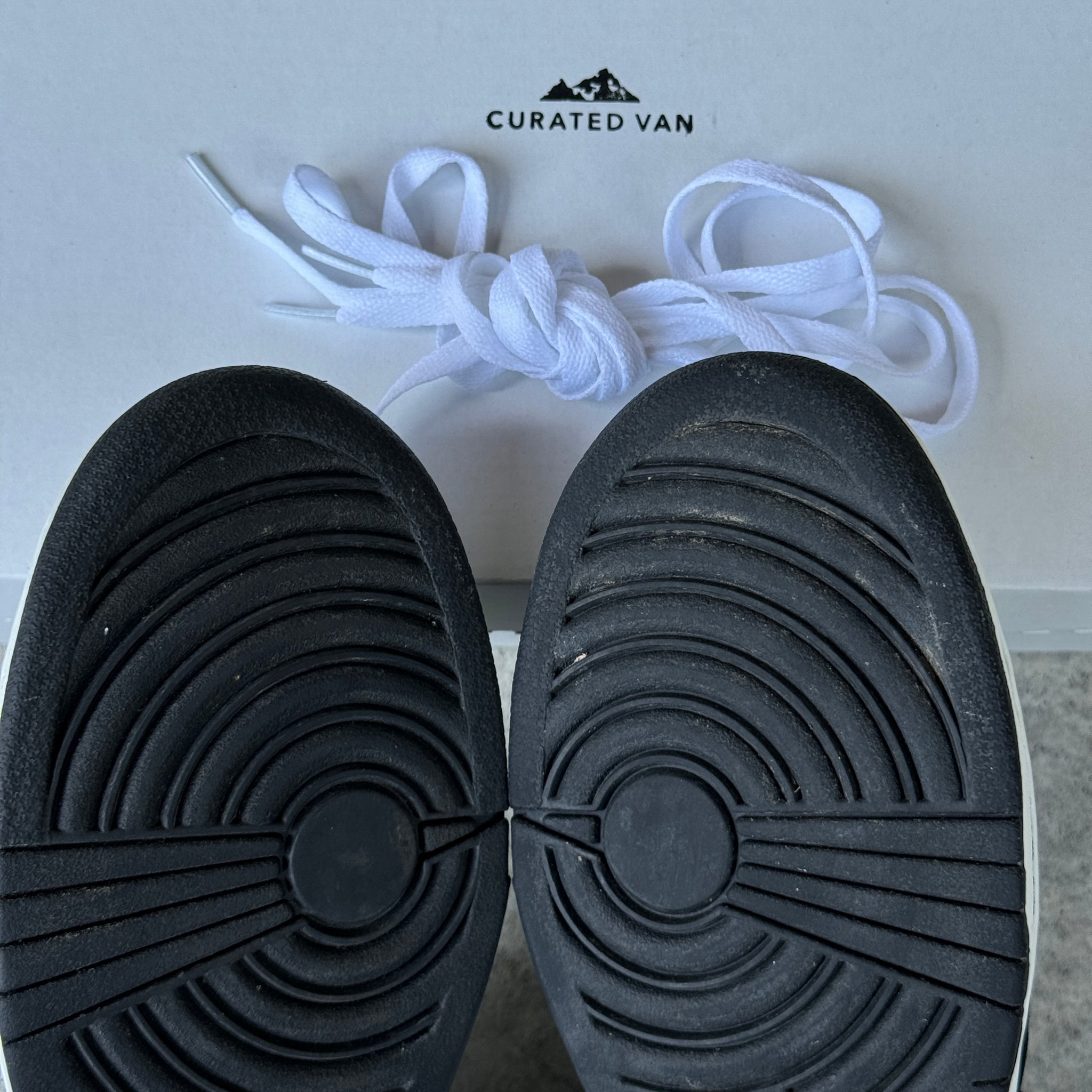 13 US - NIKE DUNK LOW BLACK/SILVER 6.0 2006