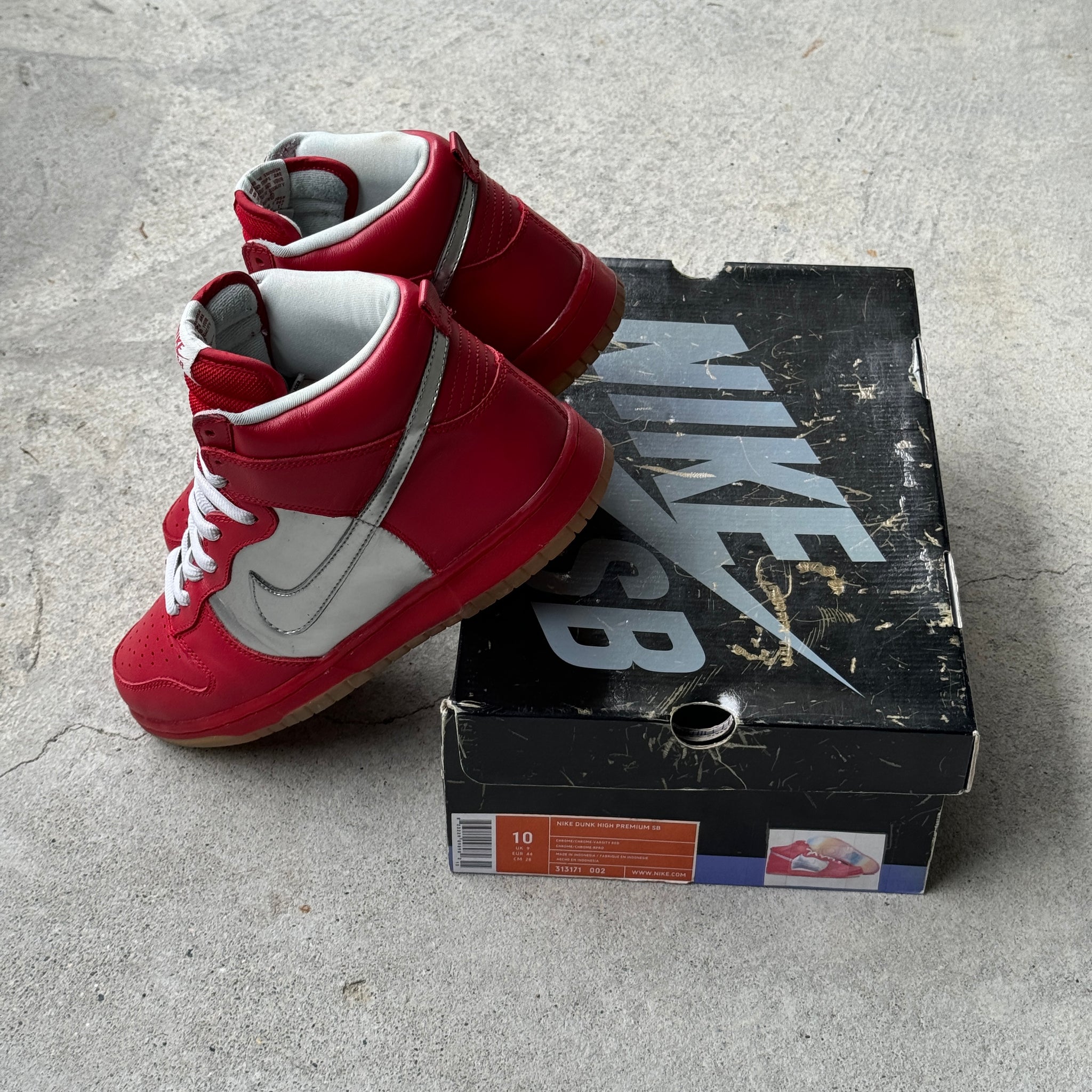 10 US - NIKE SB DUNK HIGH MORK AND MINDY W BOX 2006