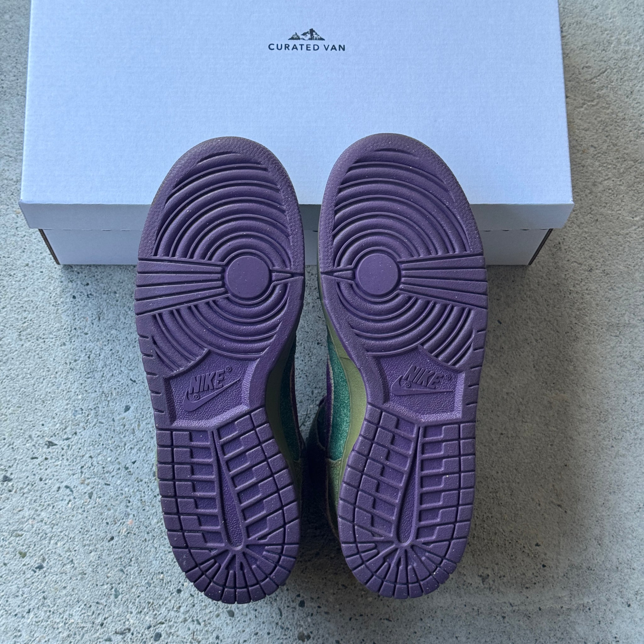 7.5 US - NIKE SB DUNK HIGH SKUNK 2010