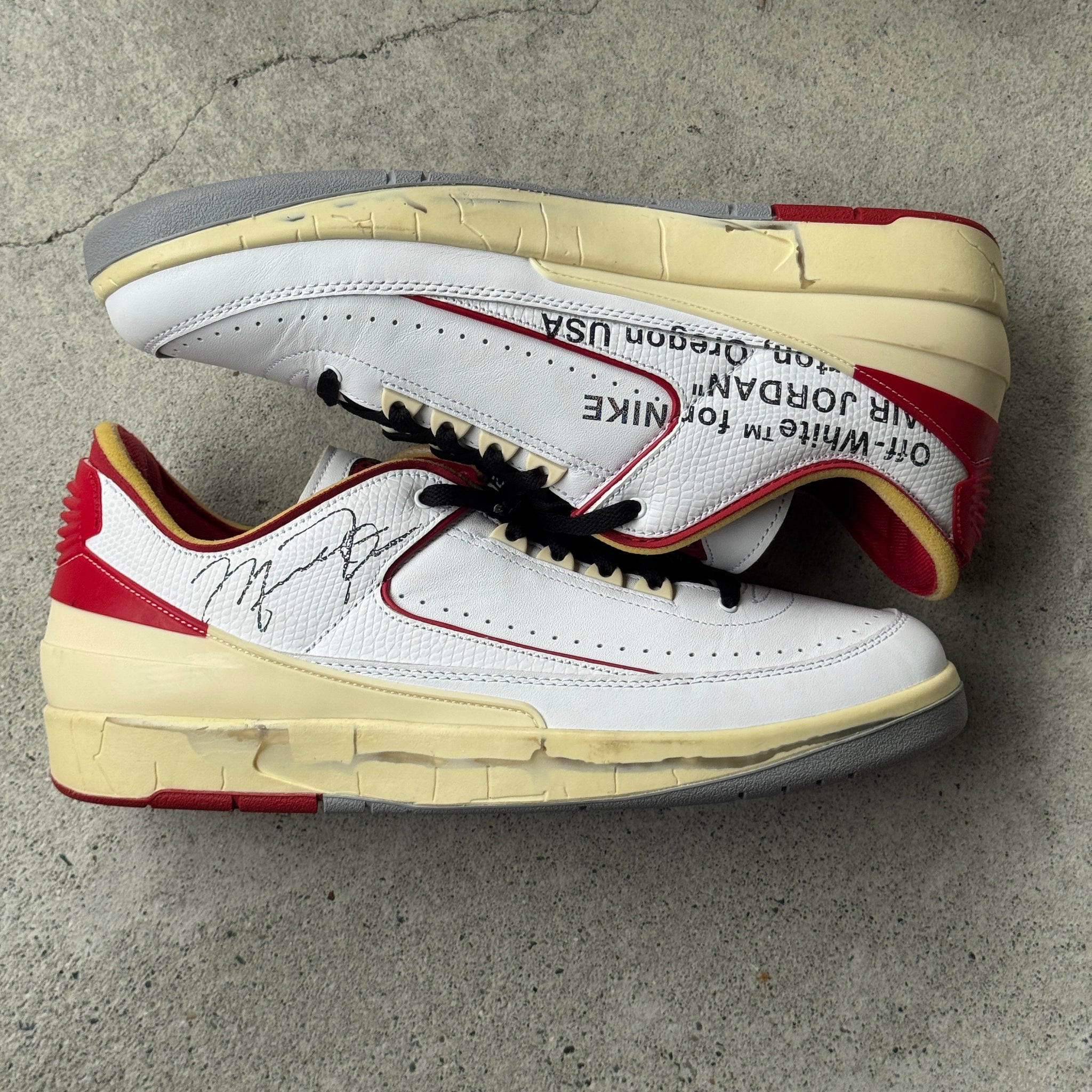 14 US - JORDAN 2 SP OFF WHITE WHITE VARISTY RED 2021