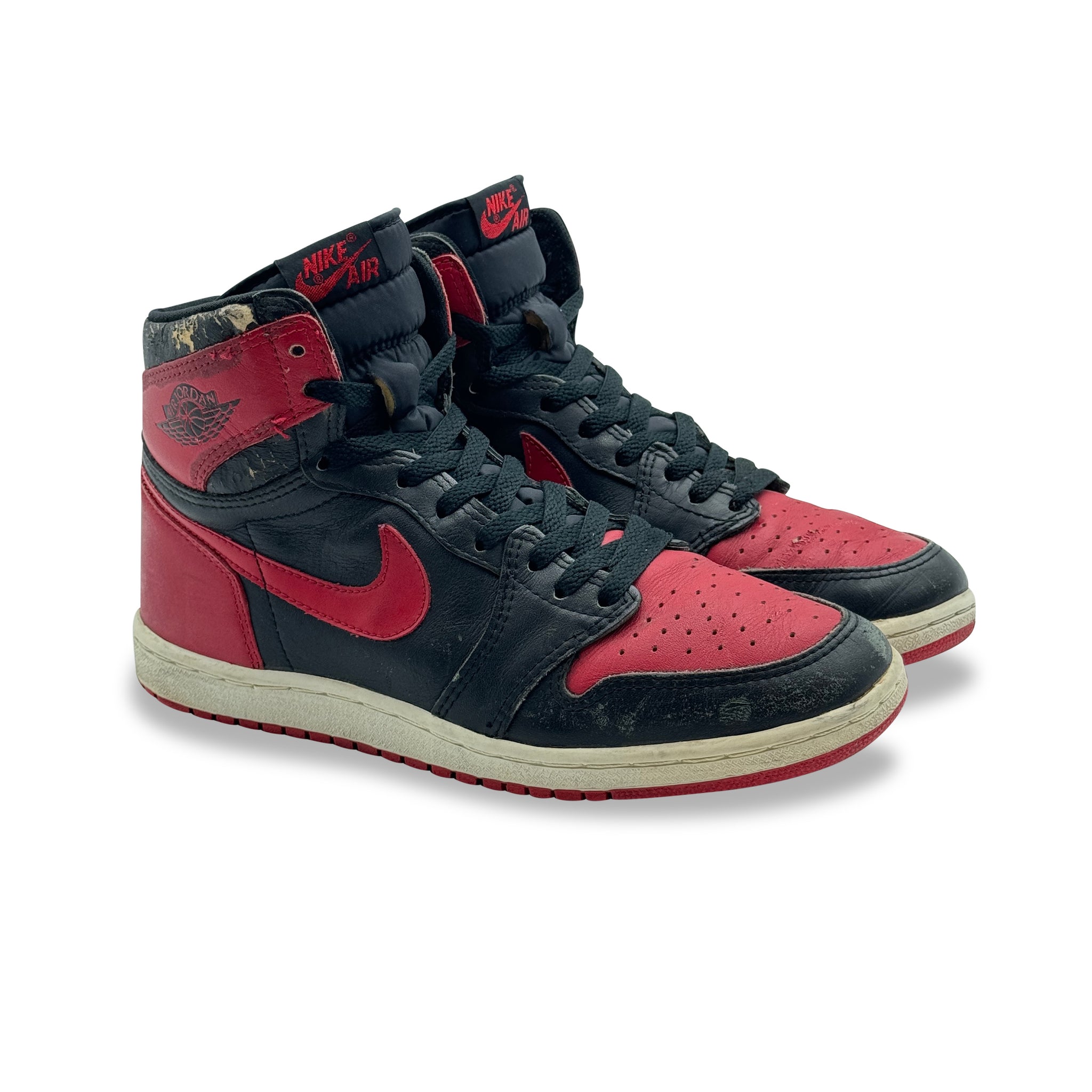 9.5 US - JORDAN 1  BLACK/RED 1985