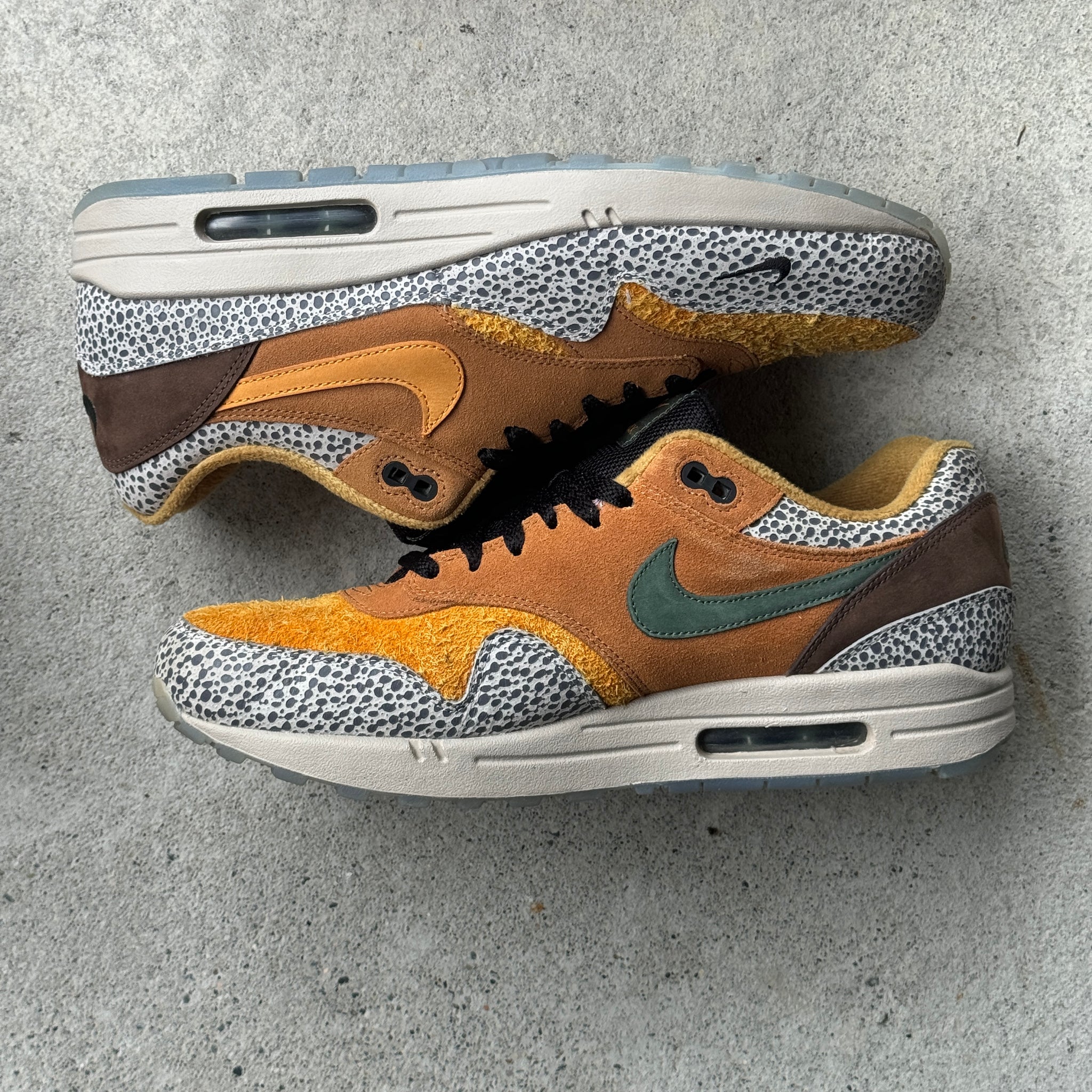 11.5 US - NIKE AIR MAX 1 SAFARI W BOX 2016