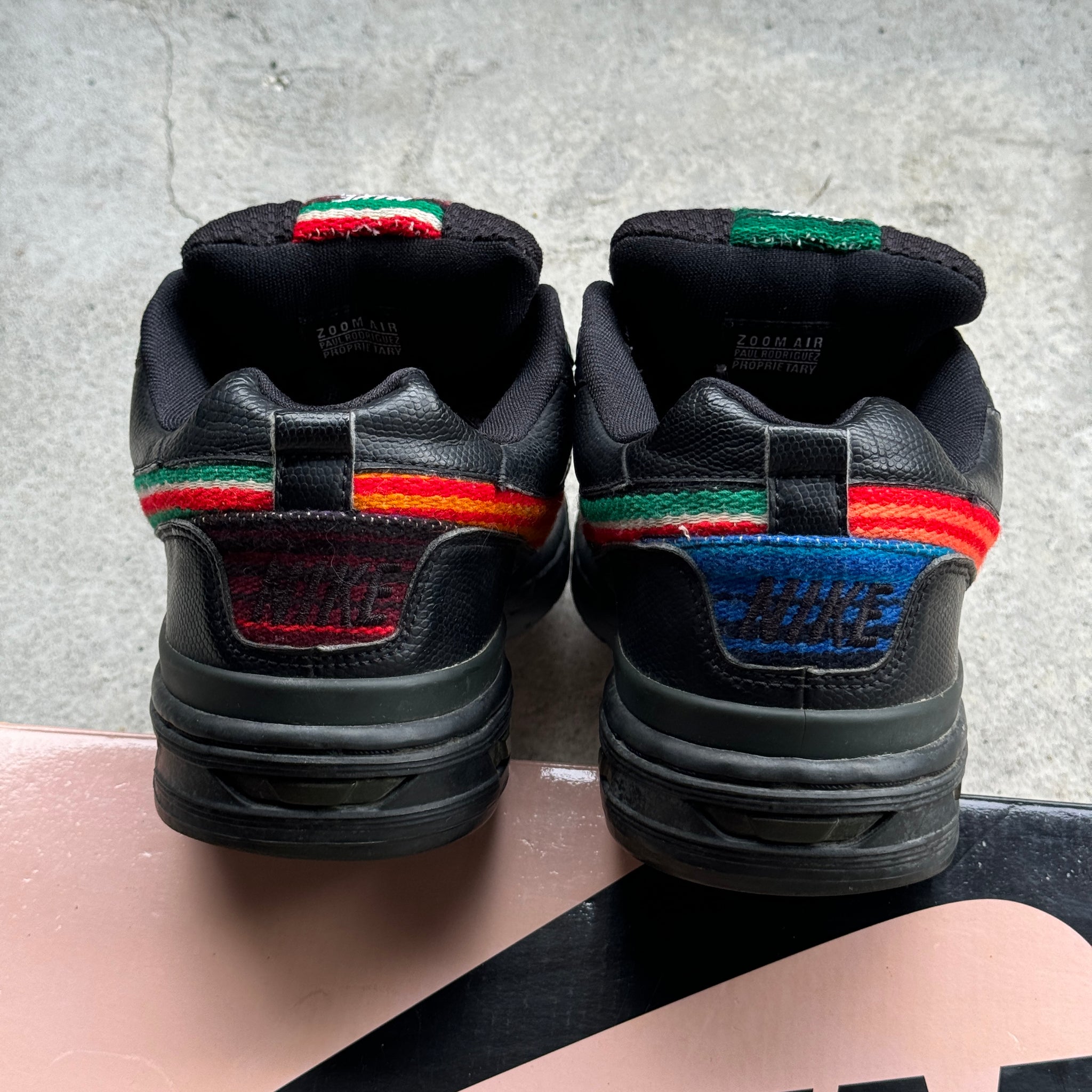 9.5 US - NIKE SB ZOOM AIR MEXICAN BLANKET PROD W BOX 2005