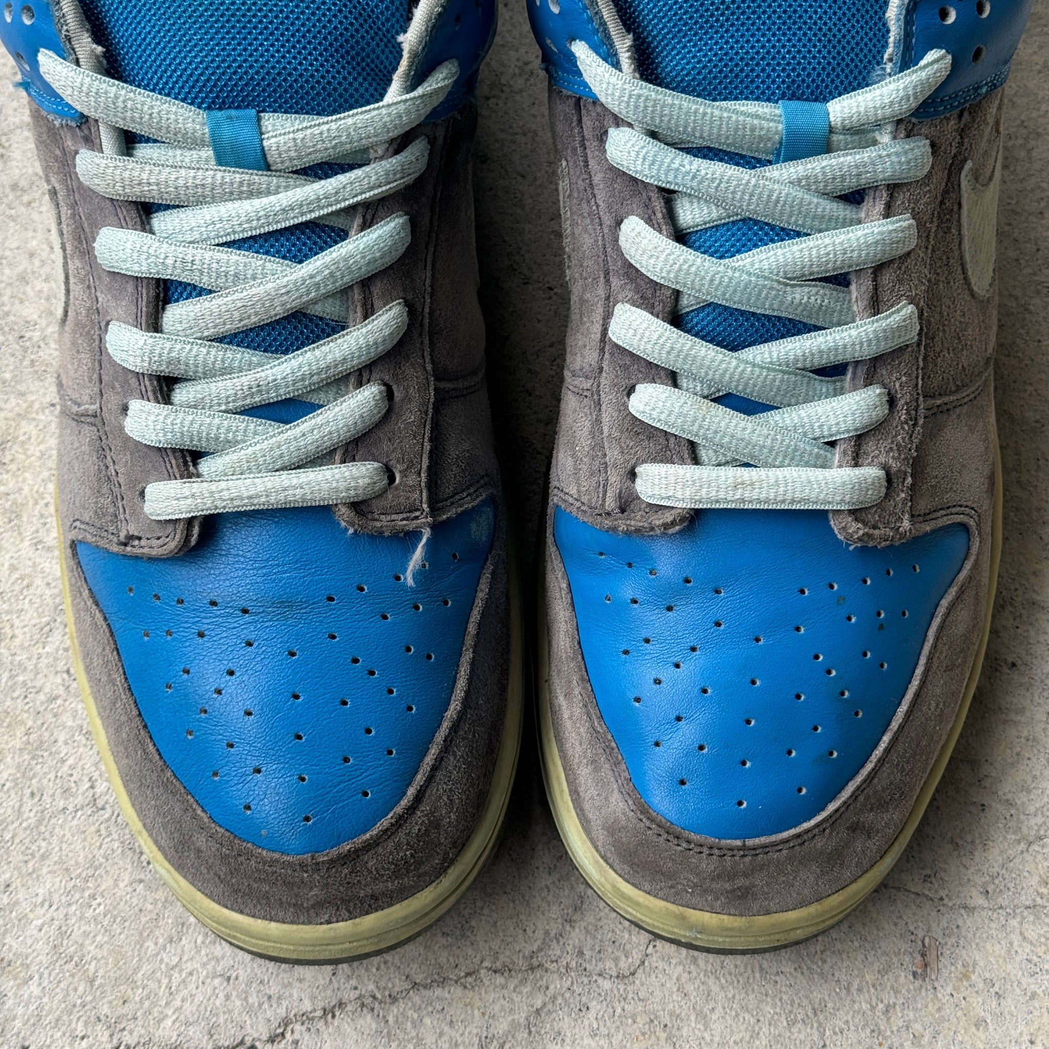 13 US - NIKE SB DUNK LOW AQUA CHALK W BOX 2006