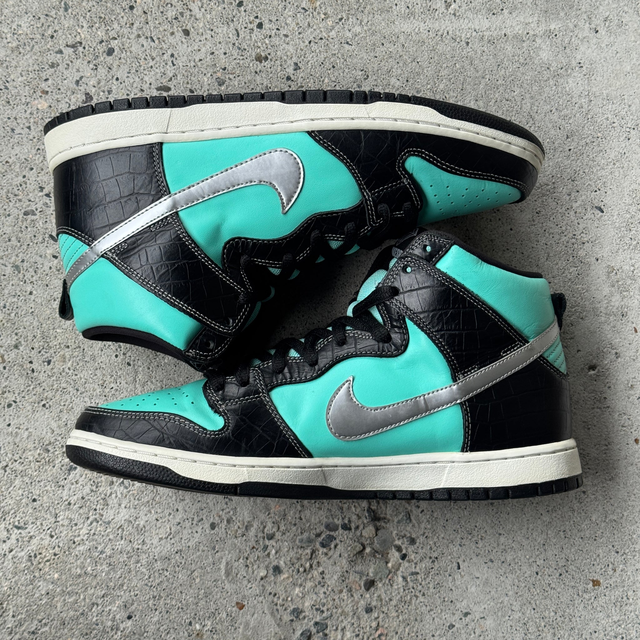9.5 US - NIKE SB DUNK HIGH TIFFANY W BOX 2014