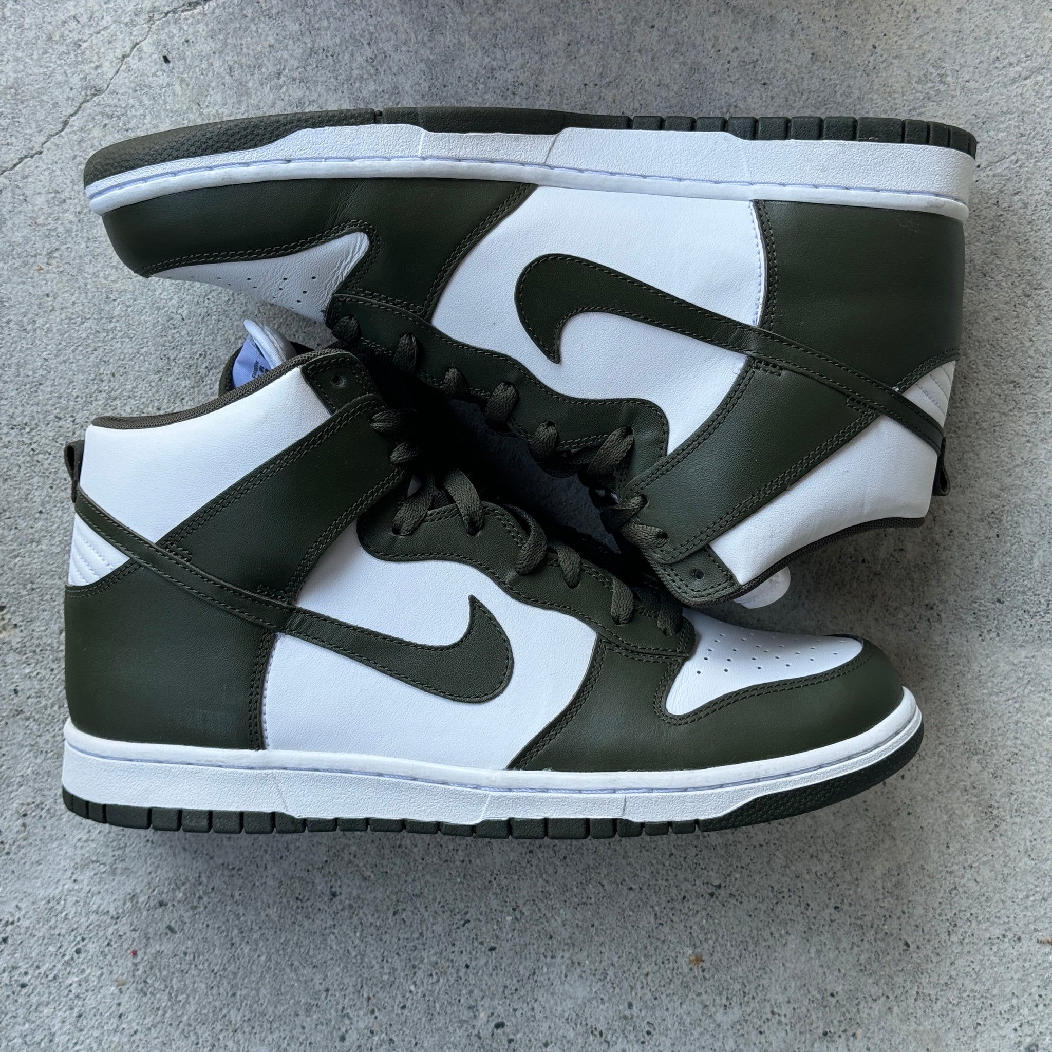 11 US - NIKE DUNK HIGH CARGO KHAKI W BOX 2017