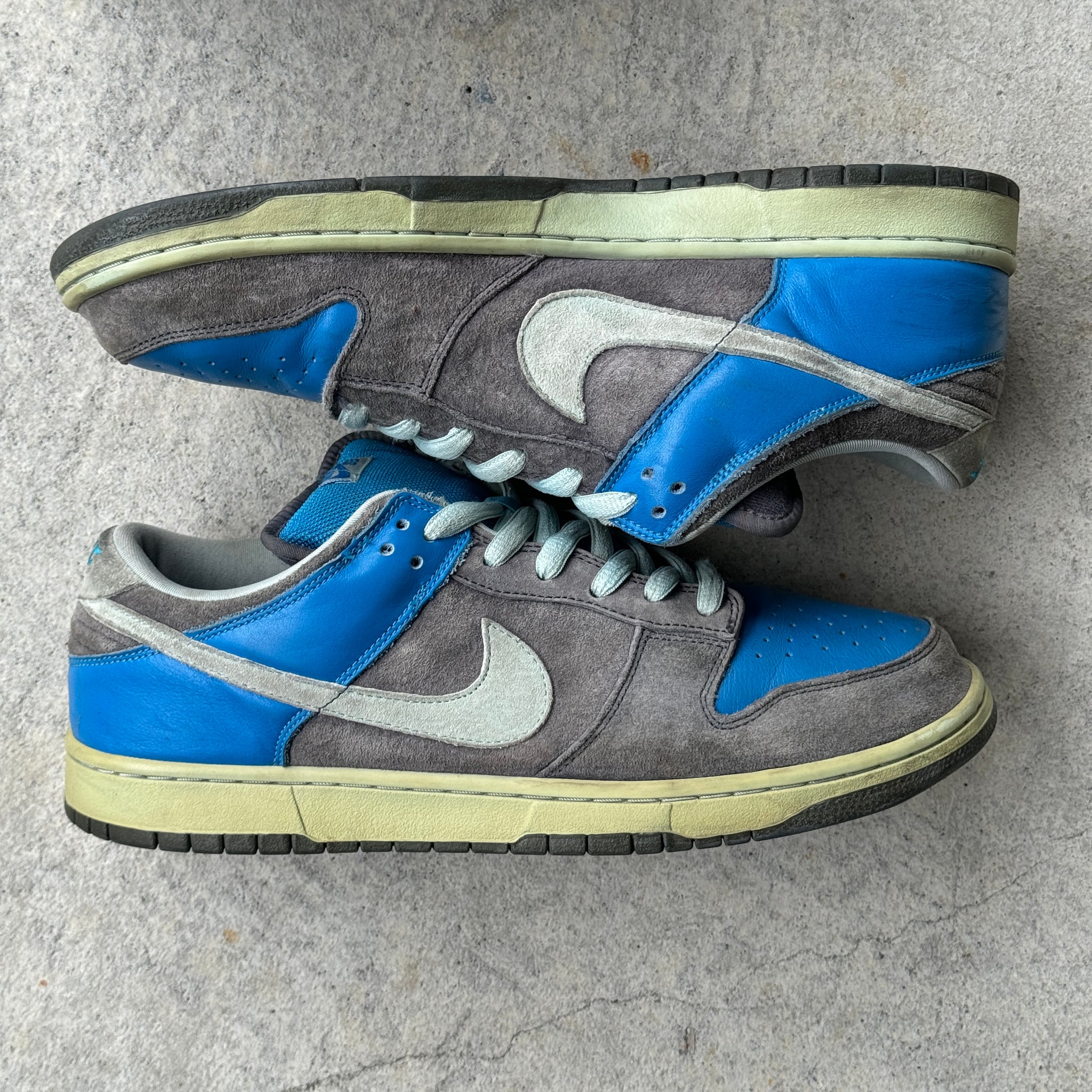 13 US - NIKE SB DUNK LOW AQUA CHALK W BOX 2006