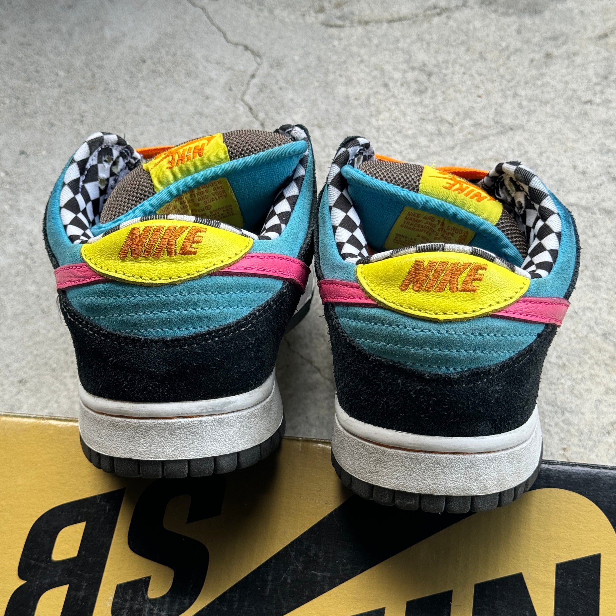 8 US - NIKE SB DUNK LOW 720 DEGREES W BOX 2008