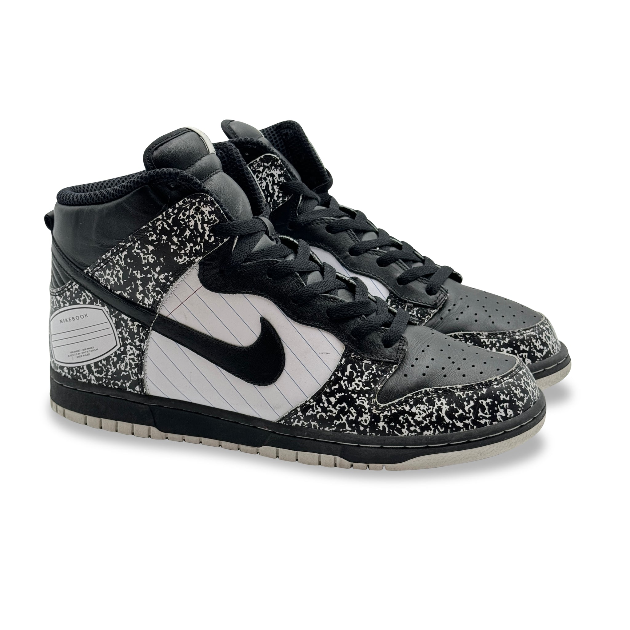 13 US - NIKE DUNK HIGH NOTEBOOK 2008