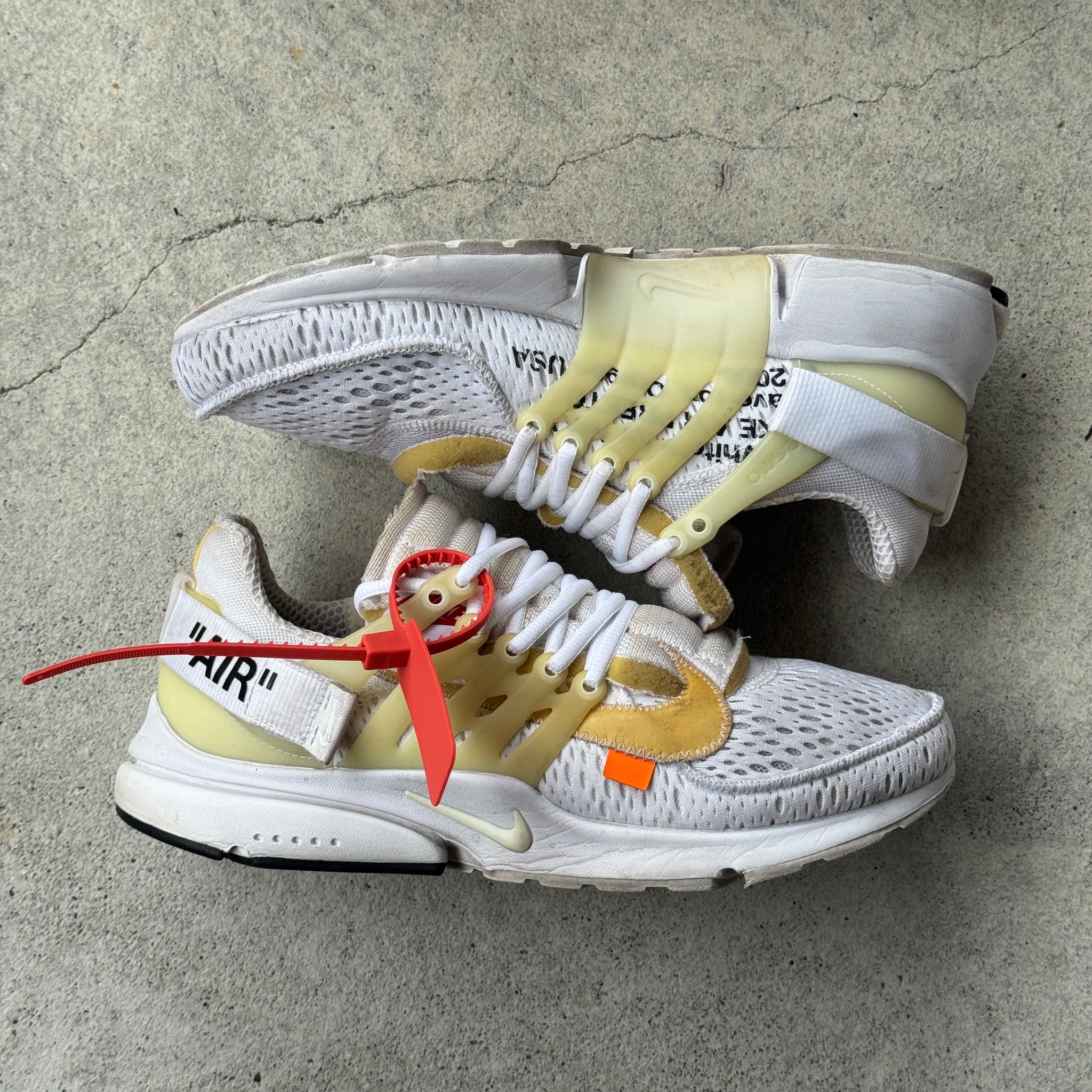 10 US - NIKE AIR PRESTO OFF-WHITE "WHITE" W BOX 2018