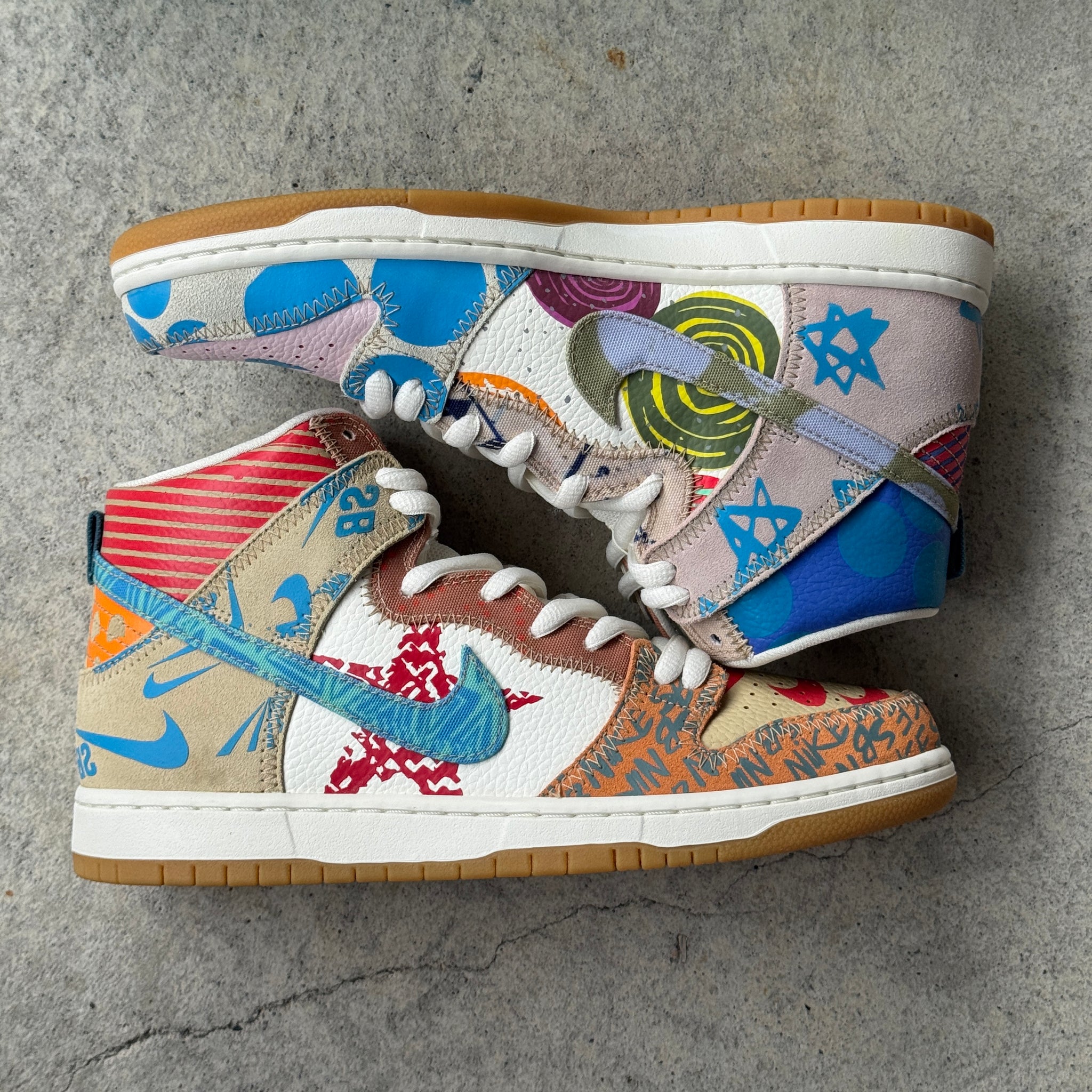 11 US - DS NIKE SB DUNK HIGH THOMAS CAMPBELL WHAT THE W BOX 2017