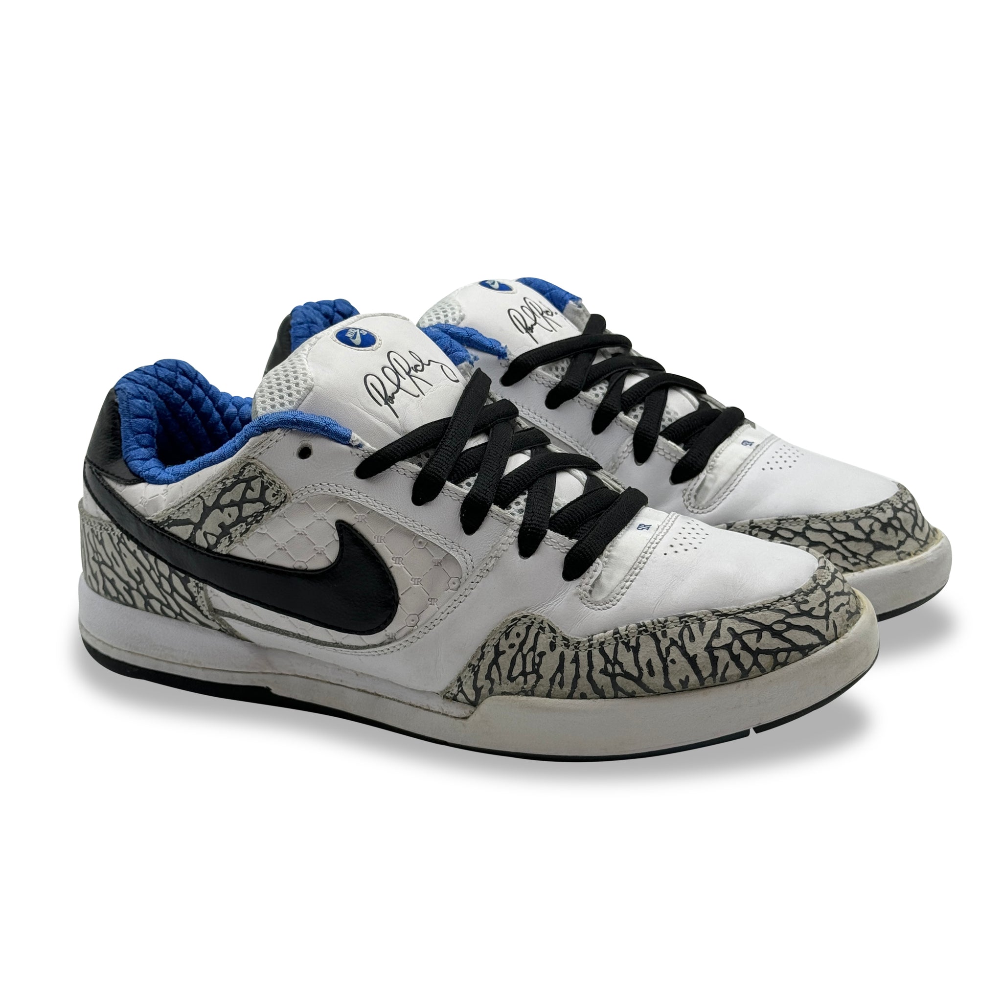 11 US - NIKE SB ZOOM AIR PAUL RODRIGUEZ 2 WHITE CEMENT 2009