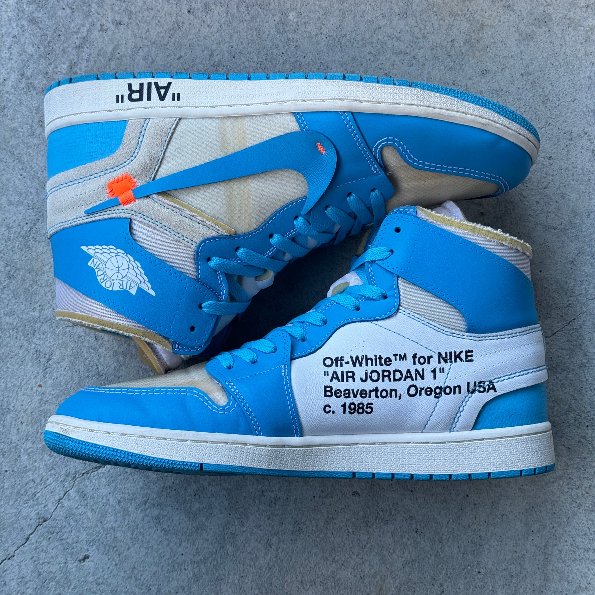 13 US - JORDAN 1 OFF WHITE UNC 2018