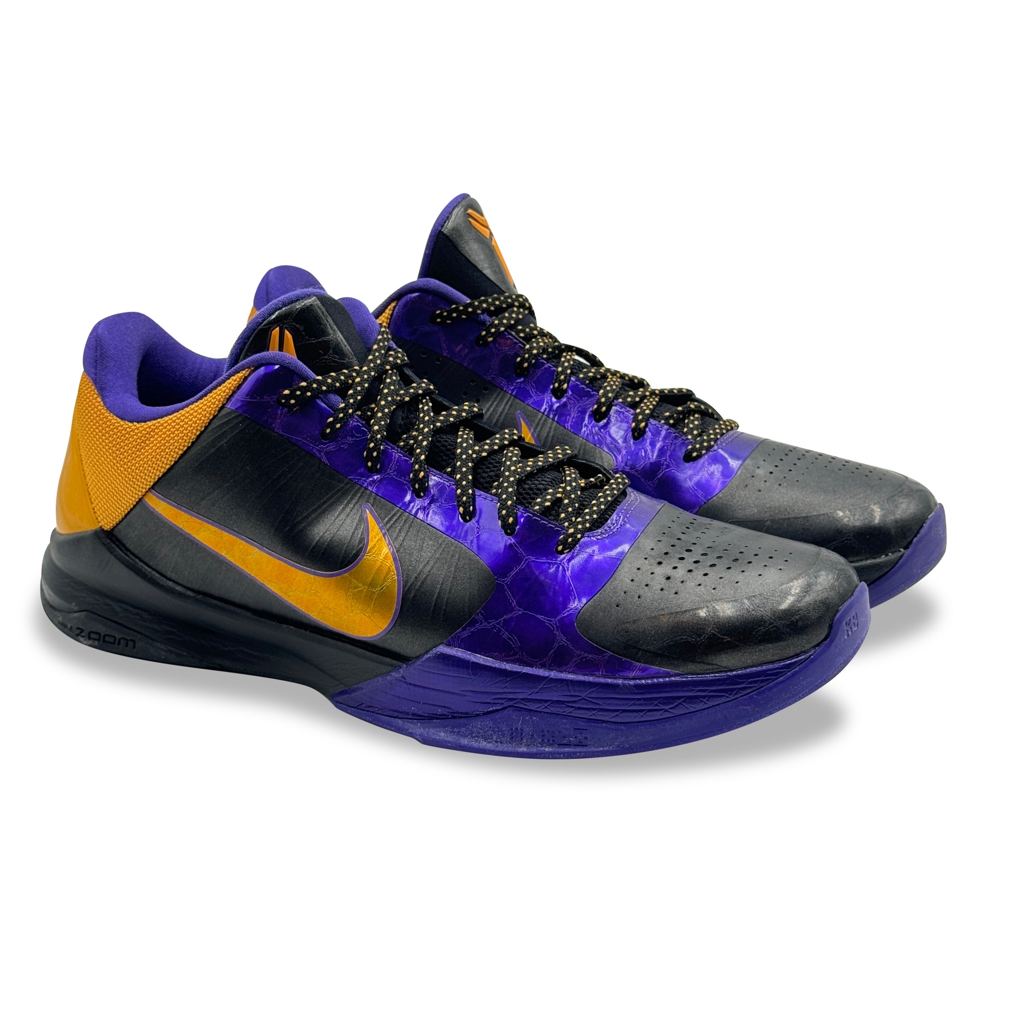 12 US - NIKE AIR ZOOM KOBE 5 V LAKERS AWAY 2010