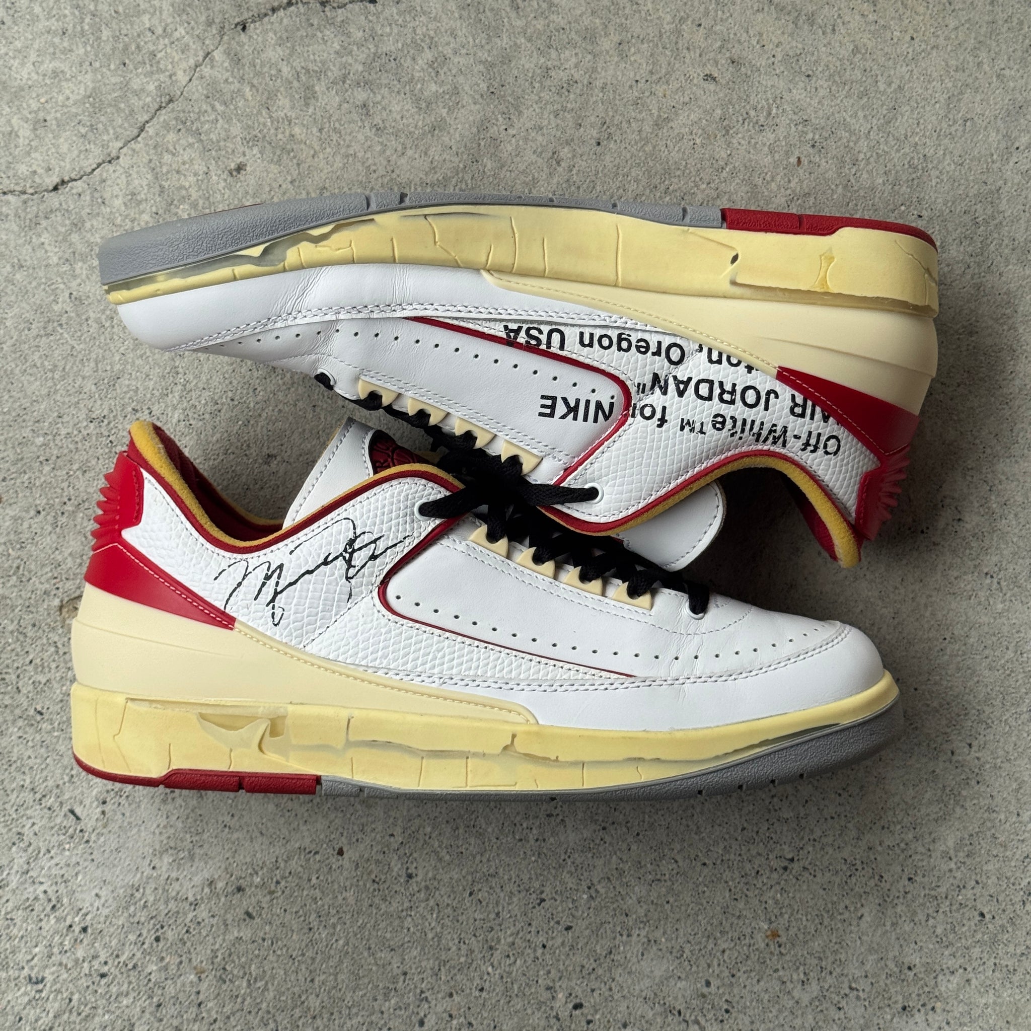 10 US - JORDAN 2 SP OFF WHITE WHITE VARISTY RED 2021