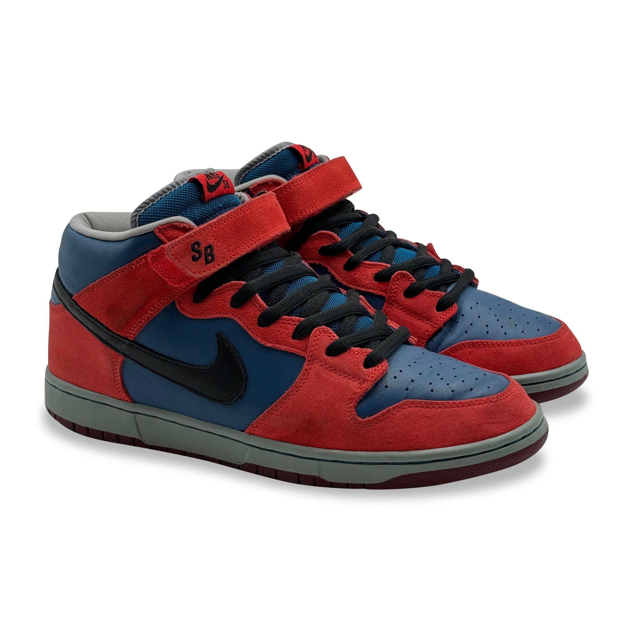 13 US - NIKE SB DUNK MID SPIDERMAN W BOX 2008