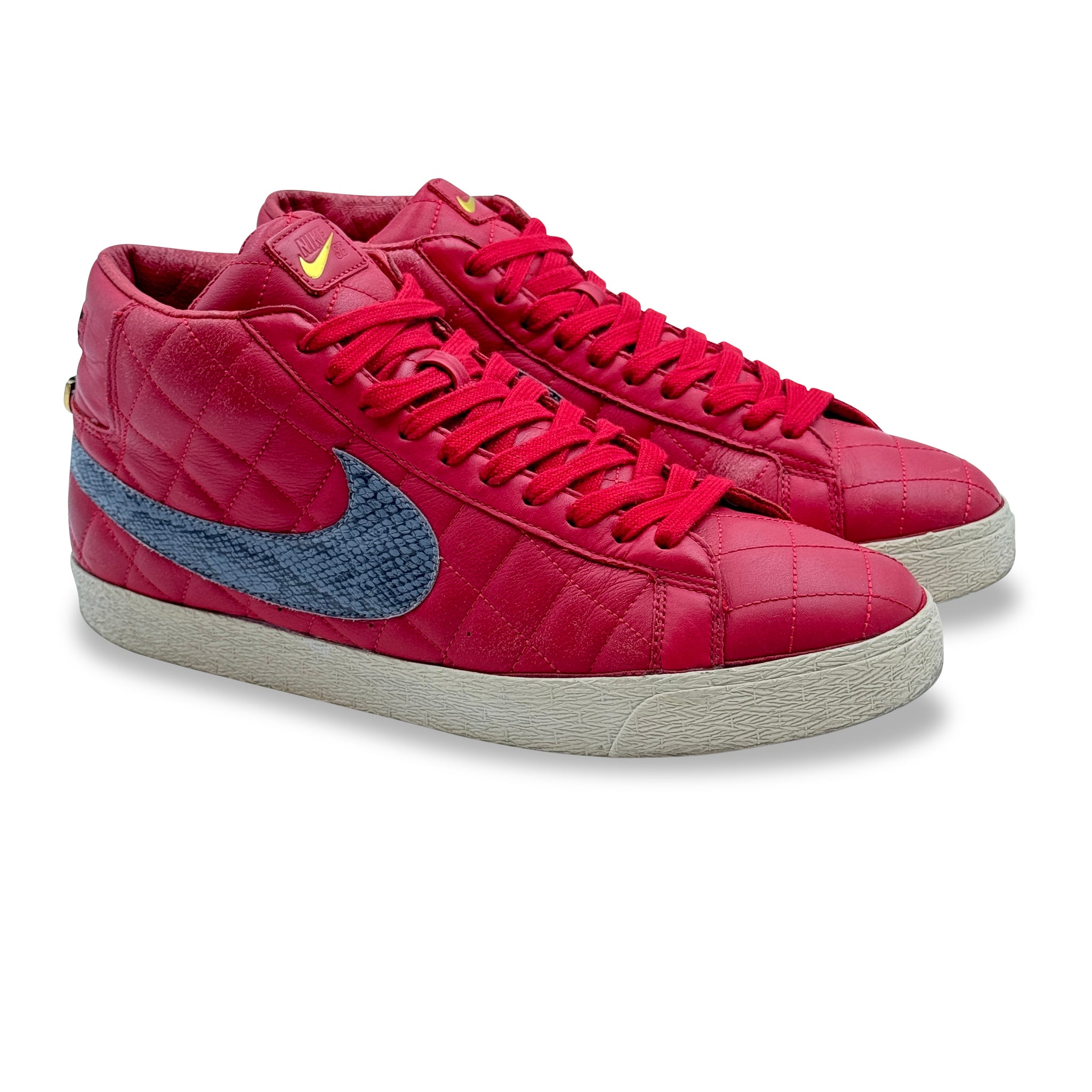 12 US - NIKE BLAZER SUPREME RED W BOX 2006