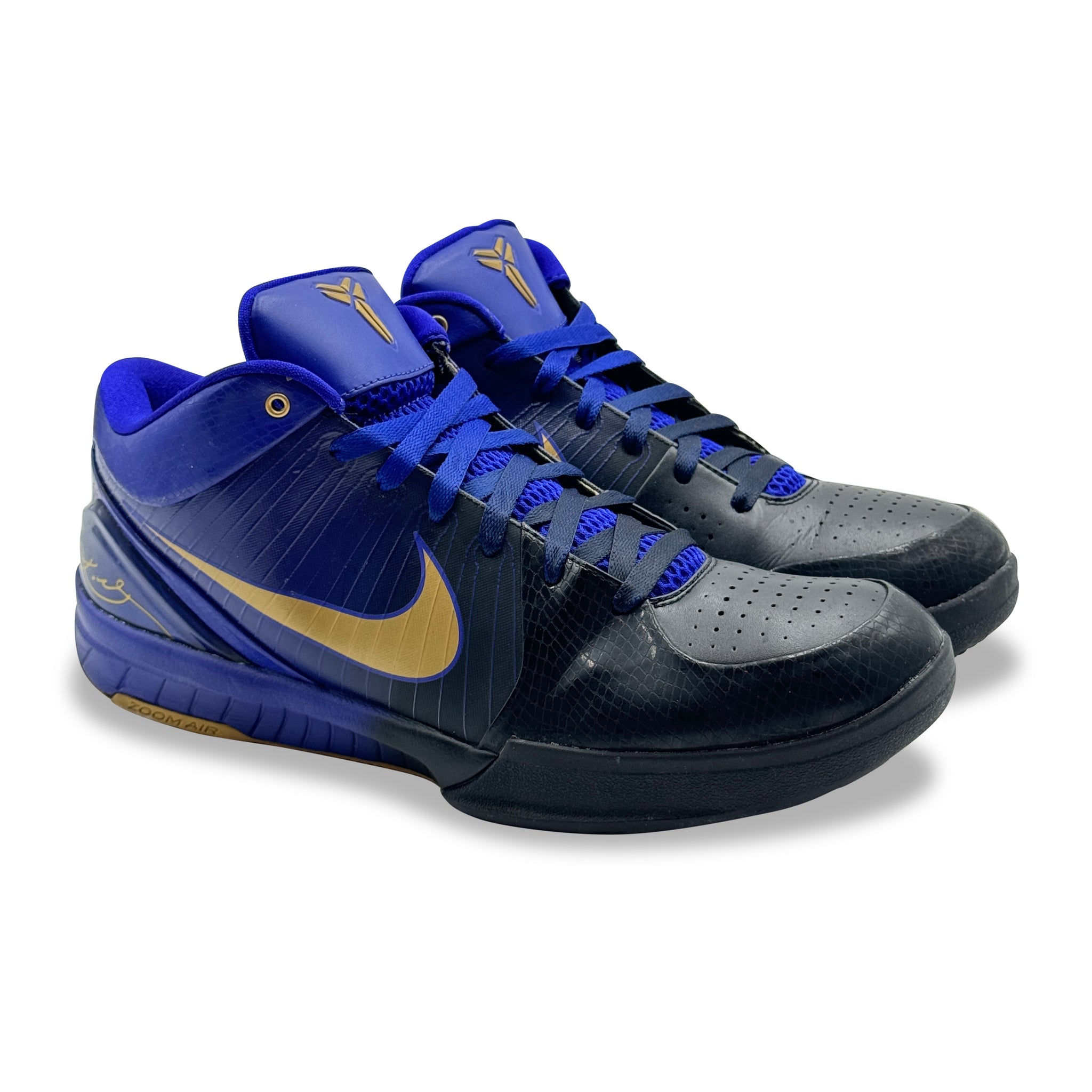 12 US - NIKE AIR ZOOM KOBE 4 VI GRADIENT LAKERS AWAY W BOX 2009