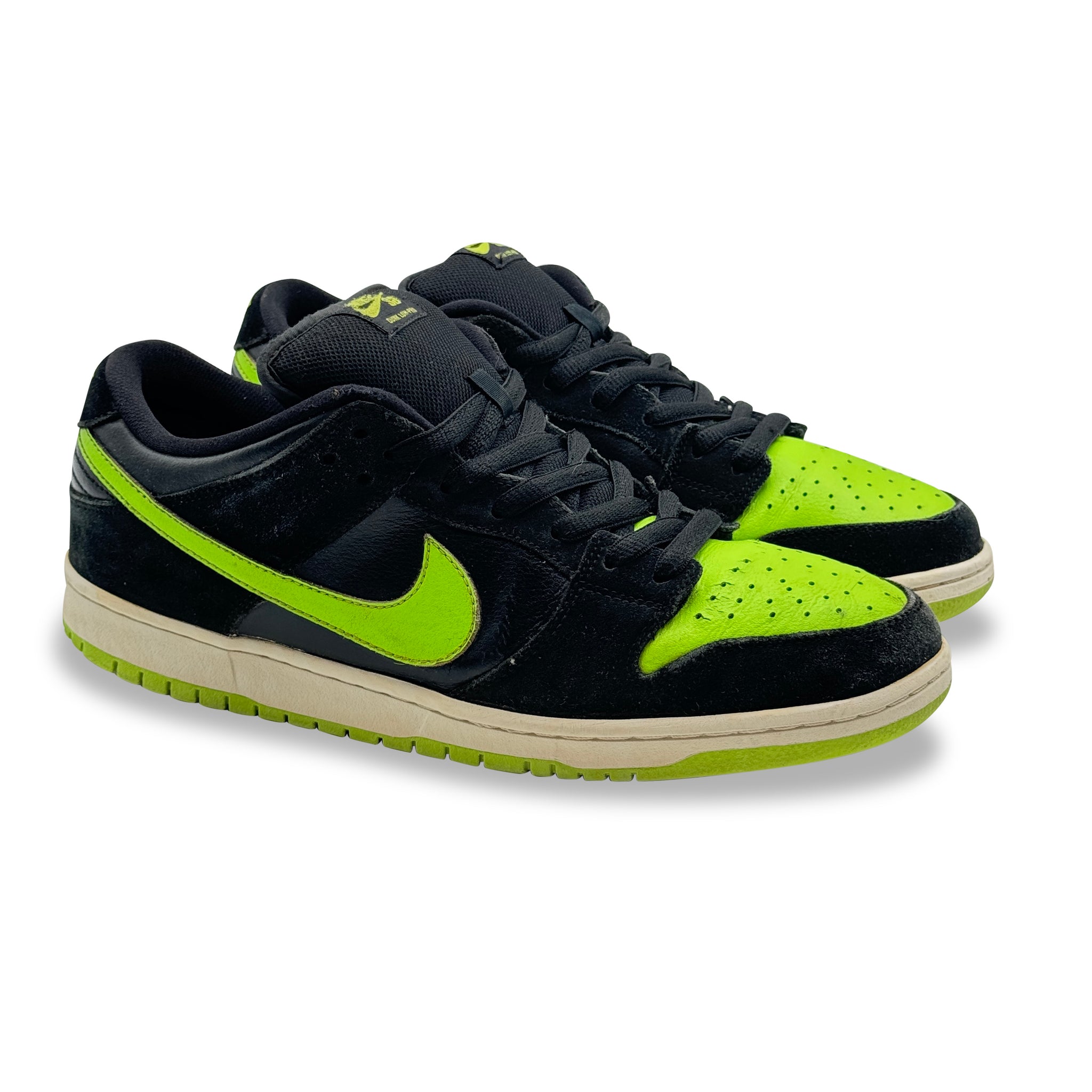 12 US - NIKE SB DUNK LOW JPACK NEON W BOX 2010