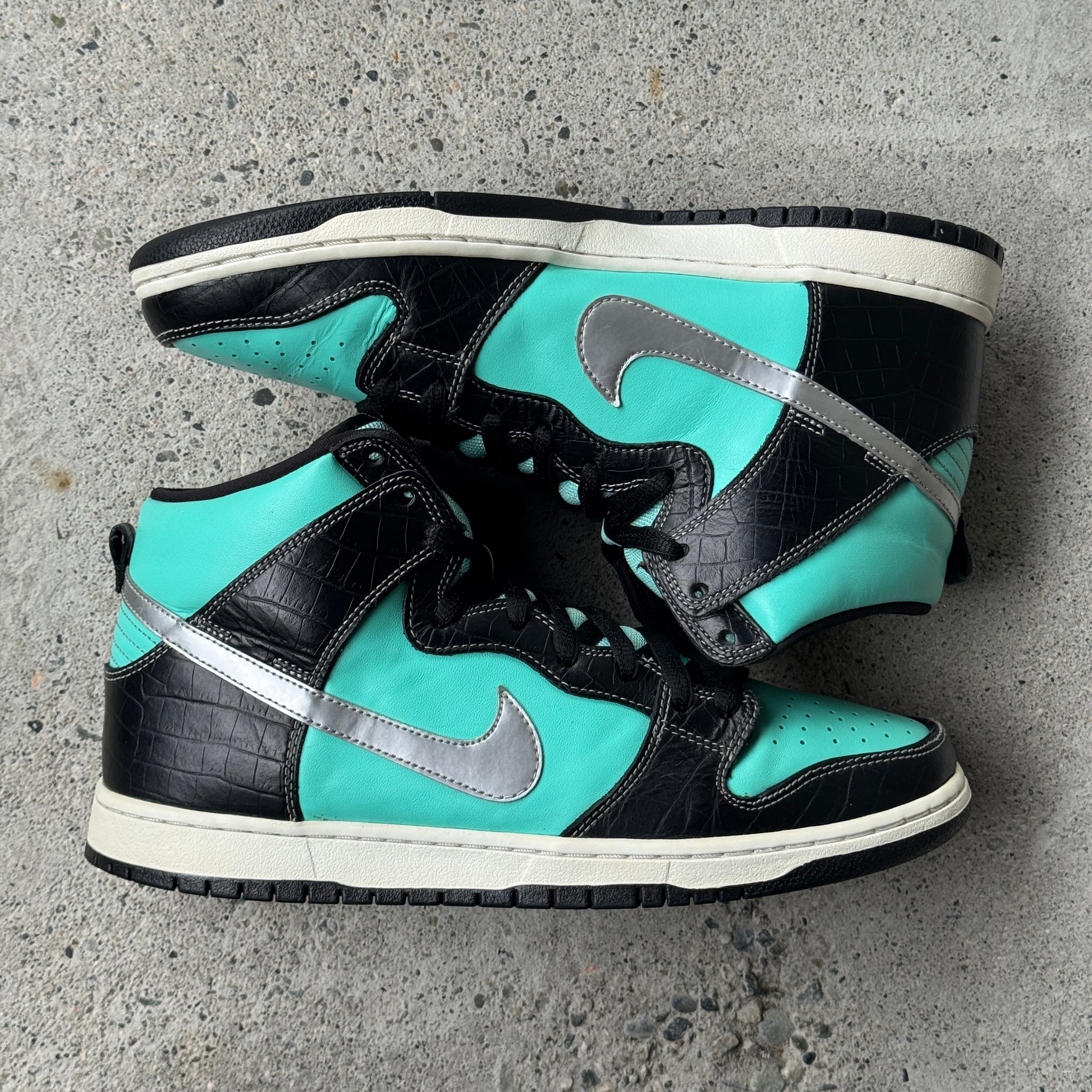 9.5 US - NIKE SB DUNK HIGH TIFFANY W BOX 2014
