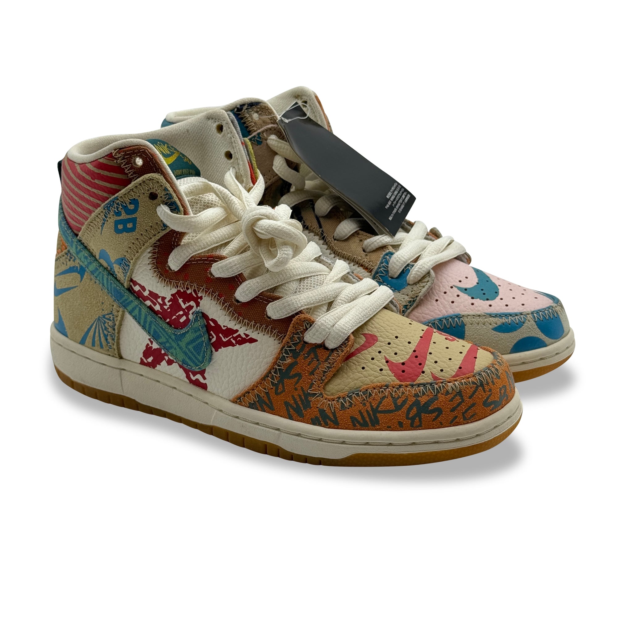7 US - DS NIKE SB DUNK HIGH THOMAS CAMPBELL WHAT THE 2017