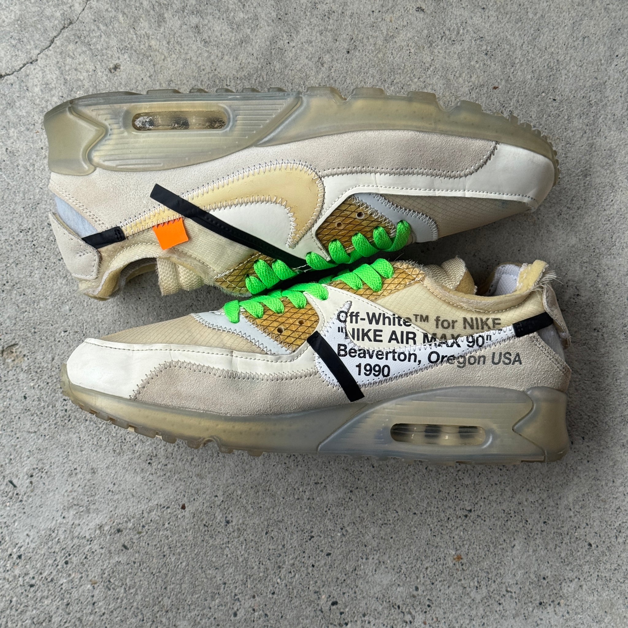 9 US - OFF WHITE AIR MAX 90 "THE TEN" 2017