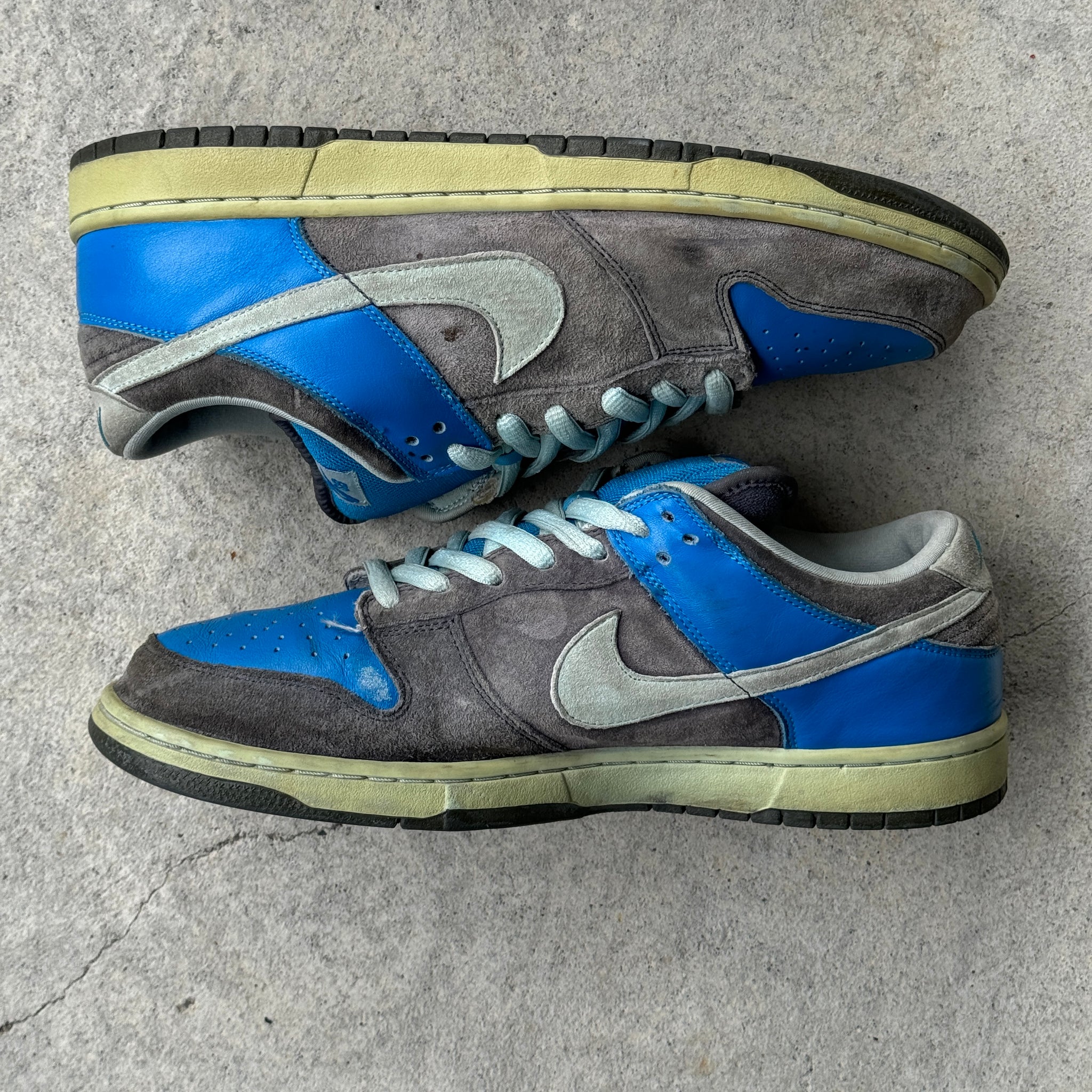 13 US - NIKE SB DUNK LOW AQUA CHALK W BOX 2006
