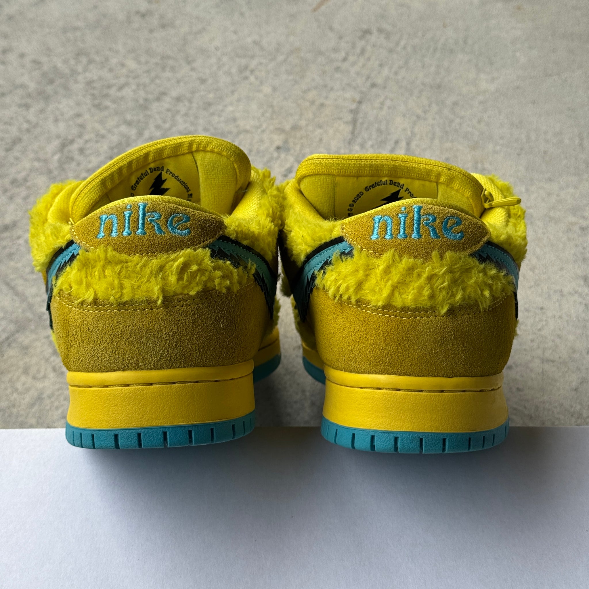 12 US - NIKE SB DUNK LOW GRATEFUL DEAD YELLOW 2020