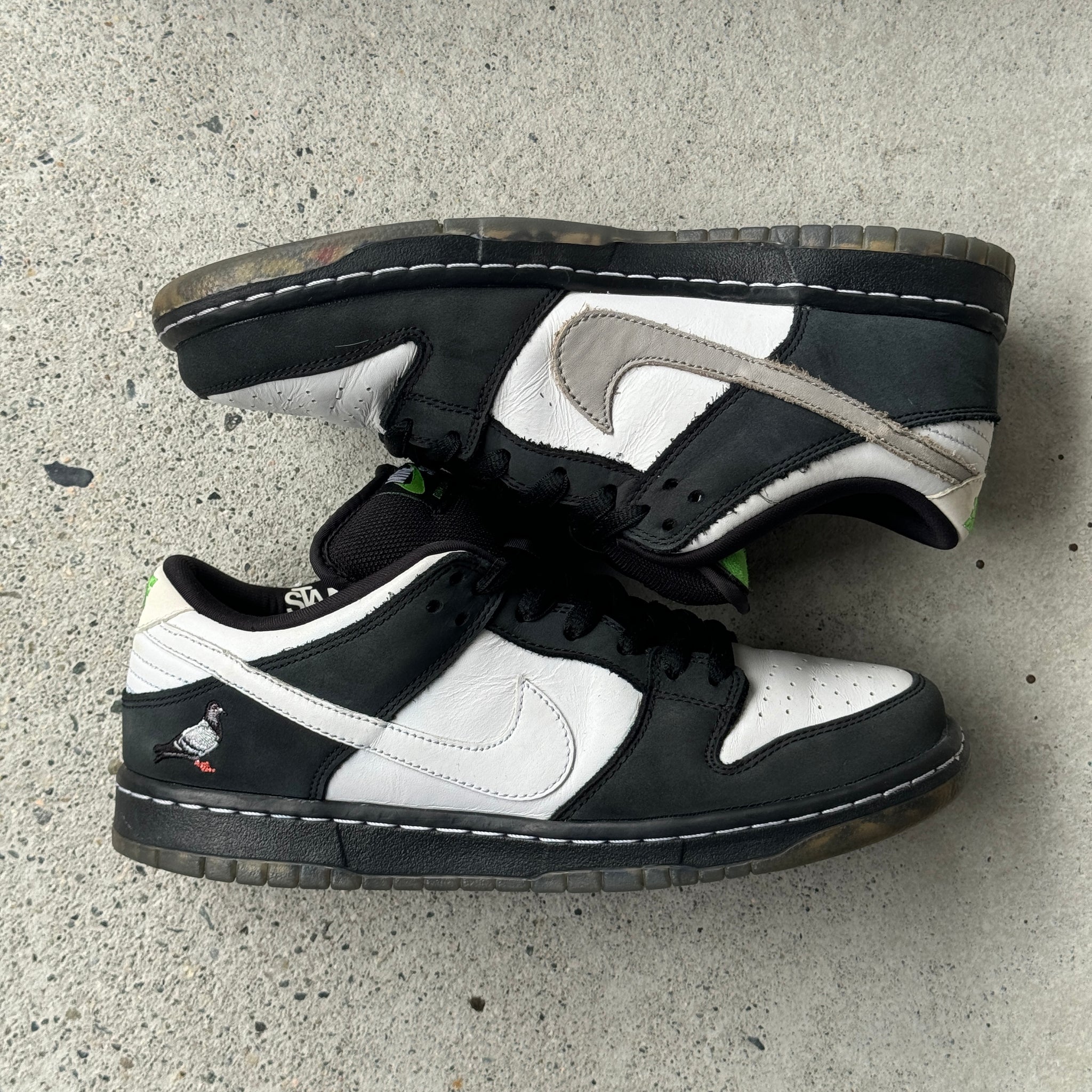 8 US - NIKE SB DUNK LOW STAPLE PANDA PIGEON 2019