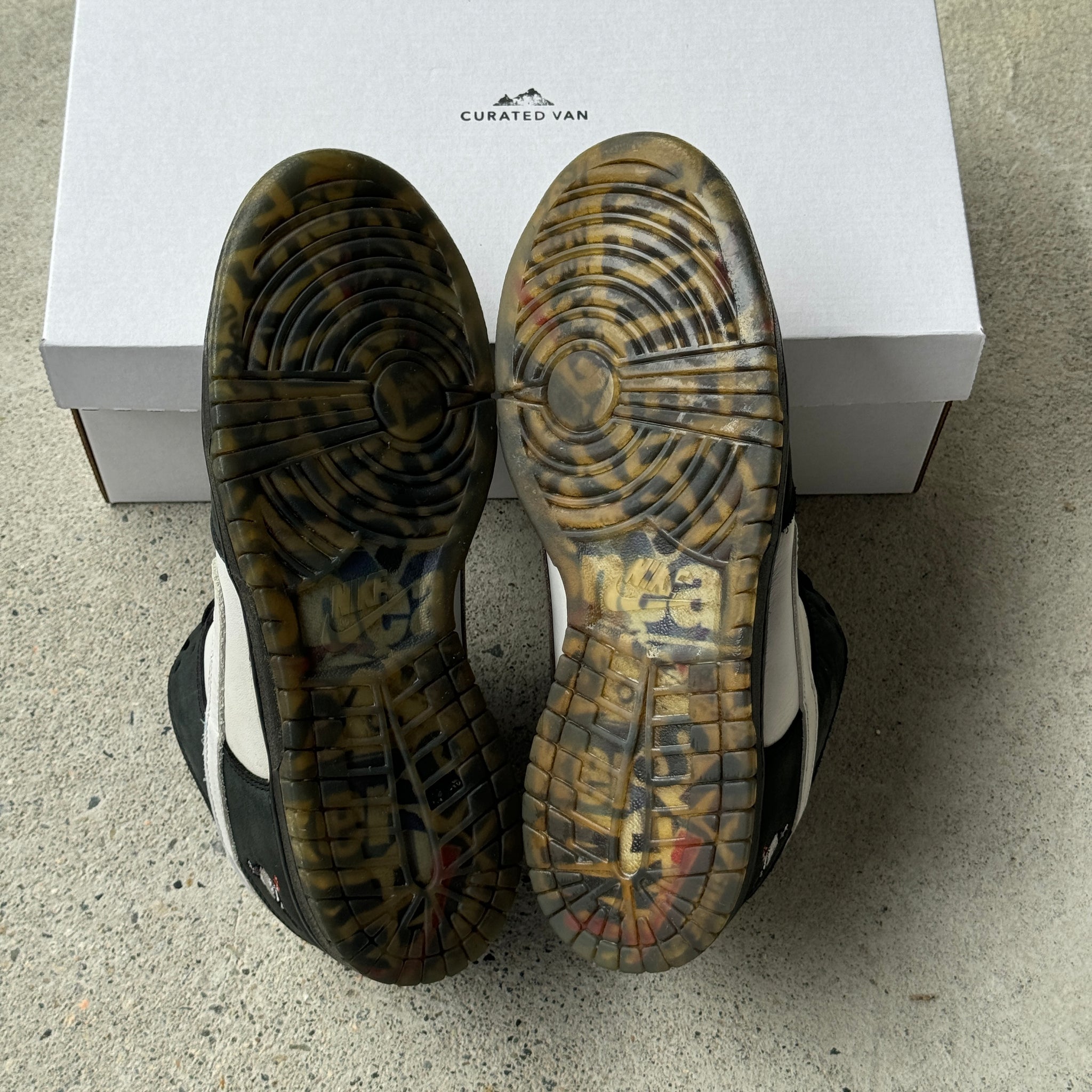 9.5 US - NIKE SB DUNK LOW STAPLE PANDA PIGEON 2019