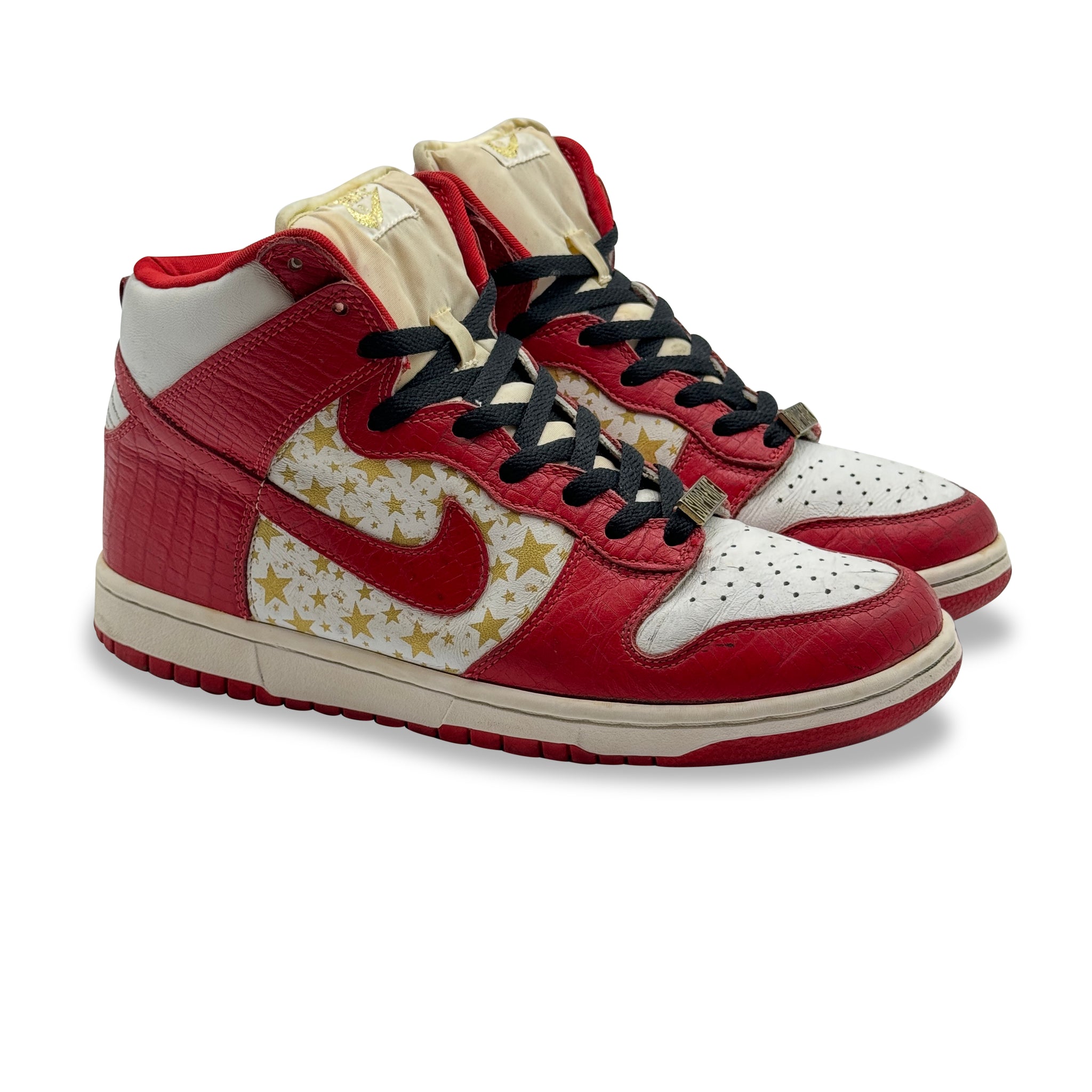 9.5 US - NIKE SB DUNK HIGH RED SUPREME STARS 2003
