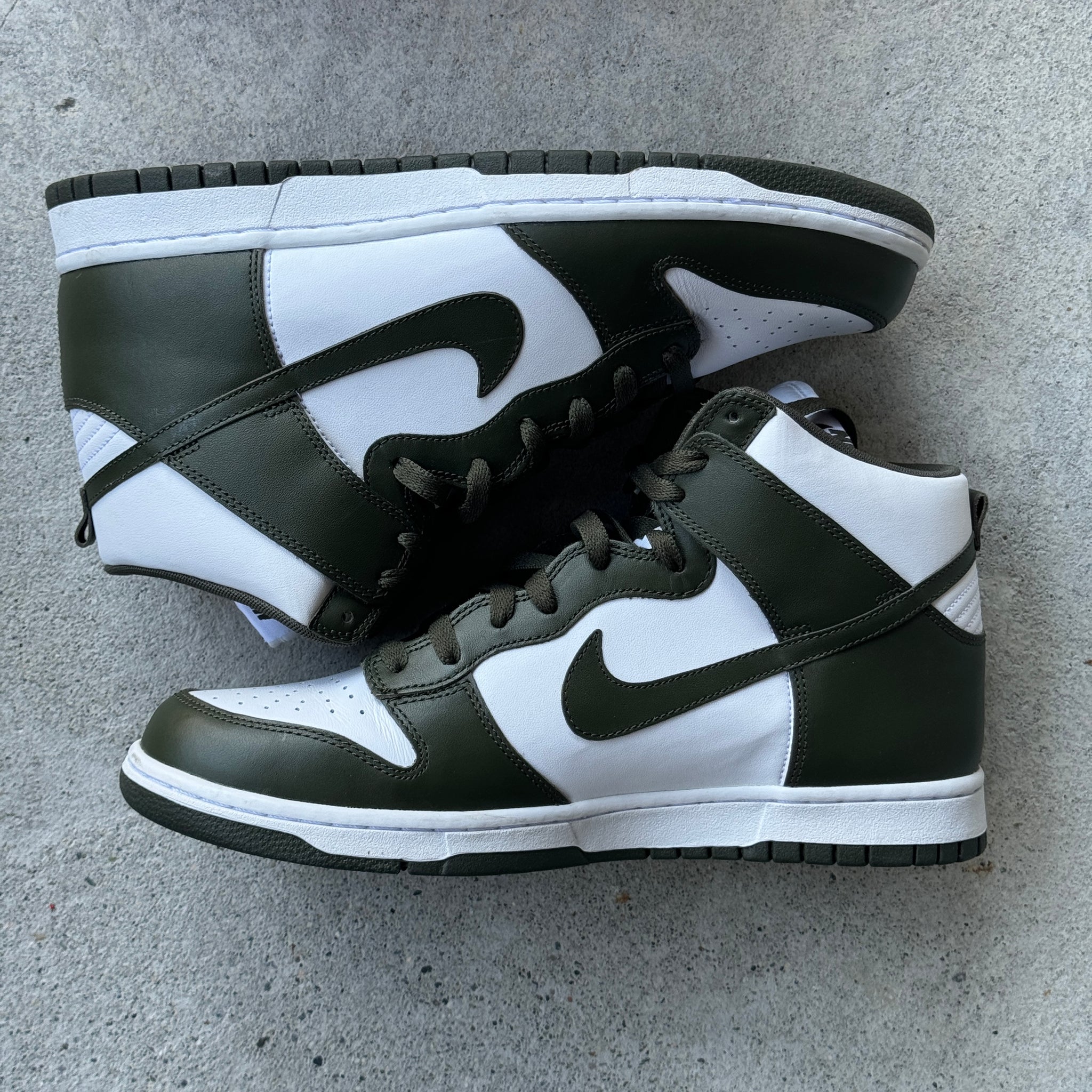 11 US - NIKE DUNK HIGH CARGO KHAKI W BOX 2017
