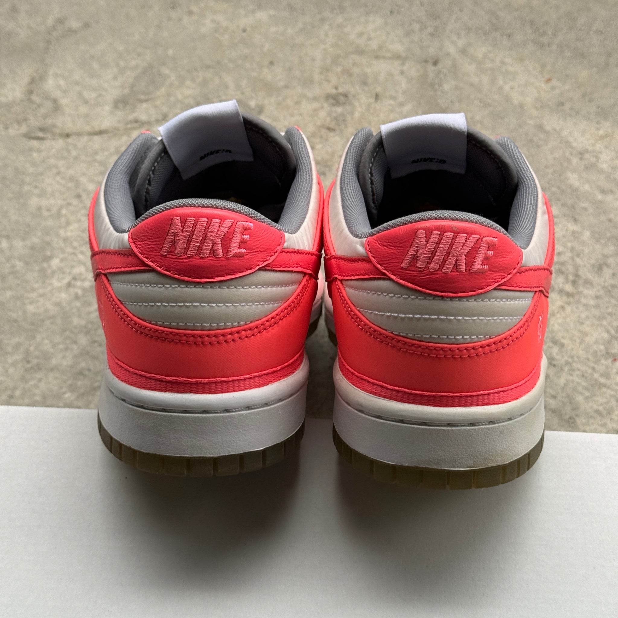 9 US - NIKE DUNK LOW PINK NYLON NIKE ID 2009