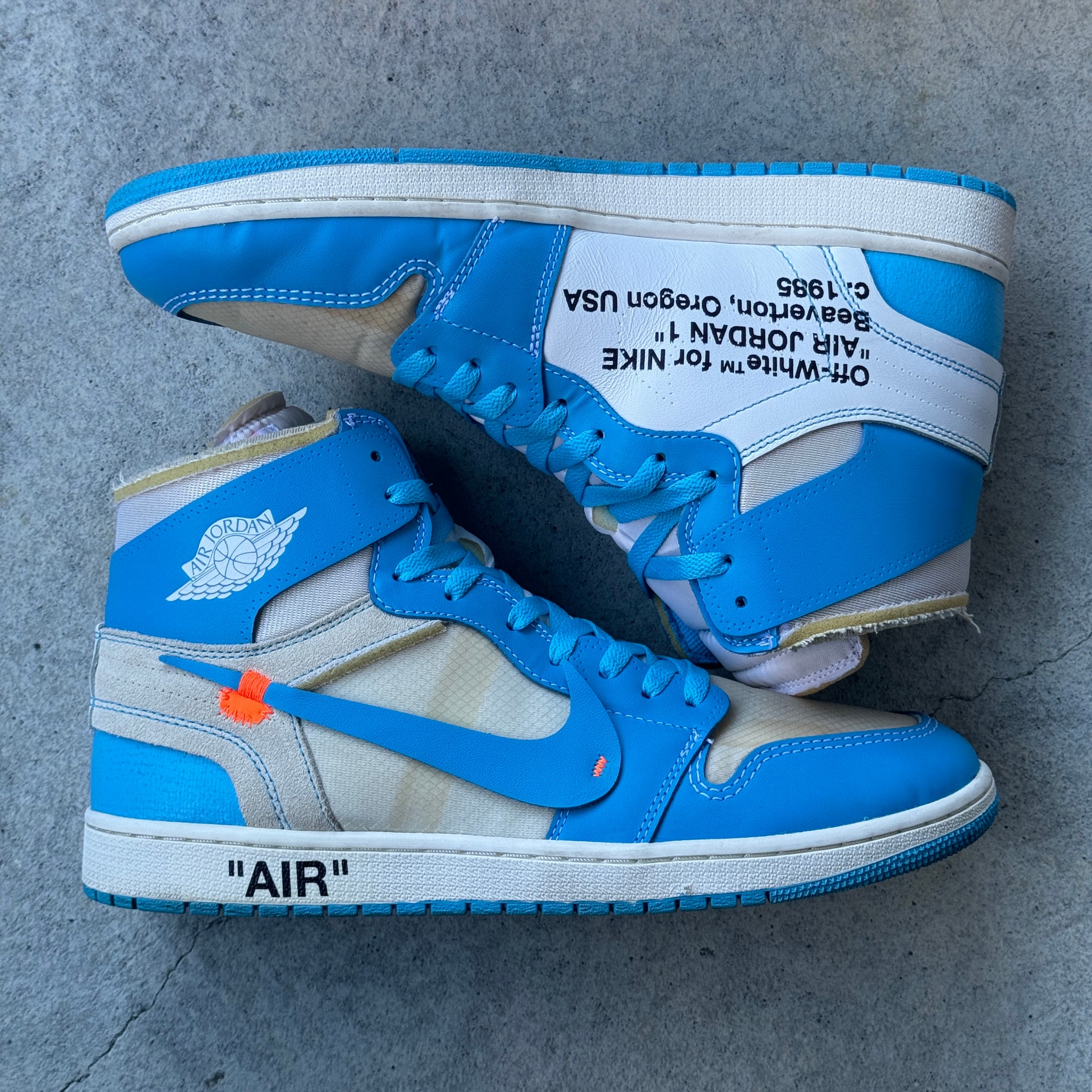 13 US - JORDAN 1 OFF WHITE UNC 2018