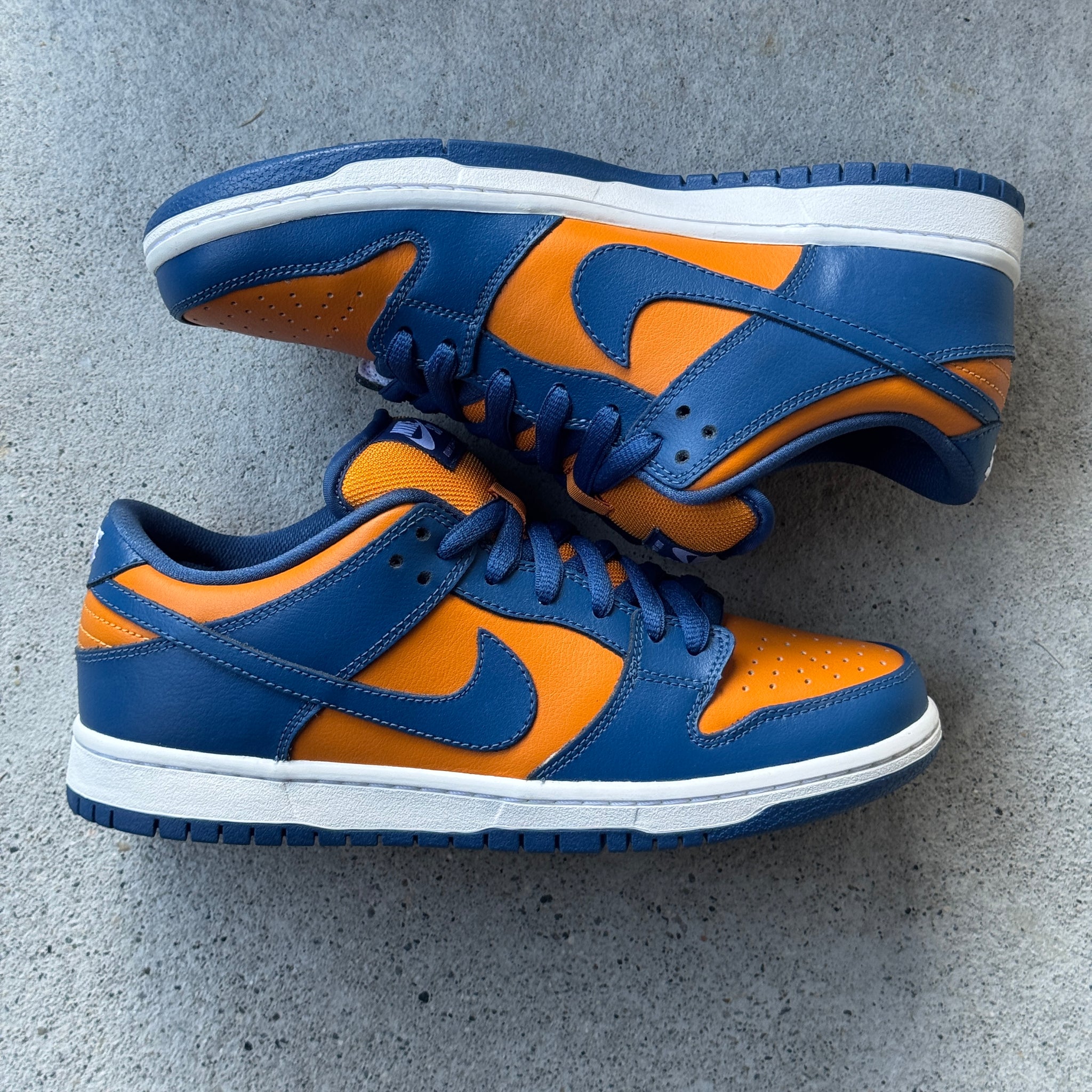 7.5 US - NIKE SB DUNK LOW SUNSET FRENCH BLUE W BOX 2011