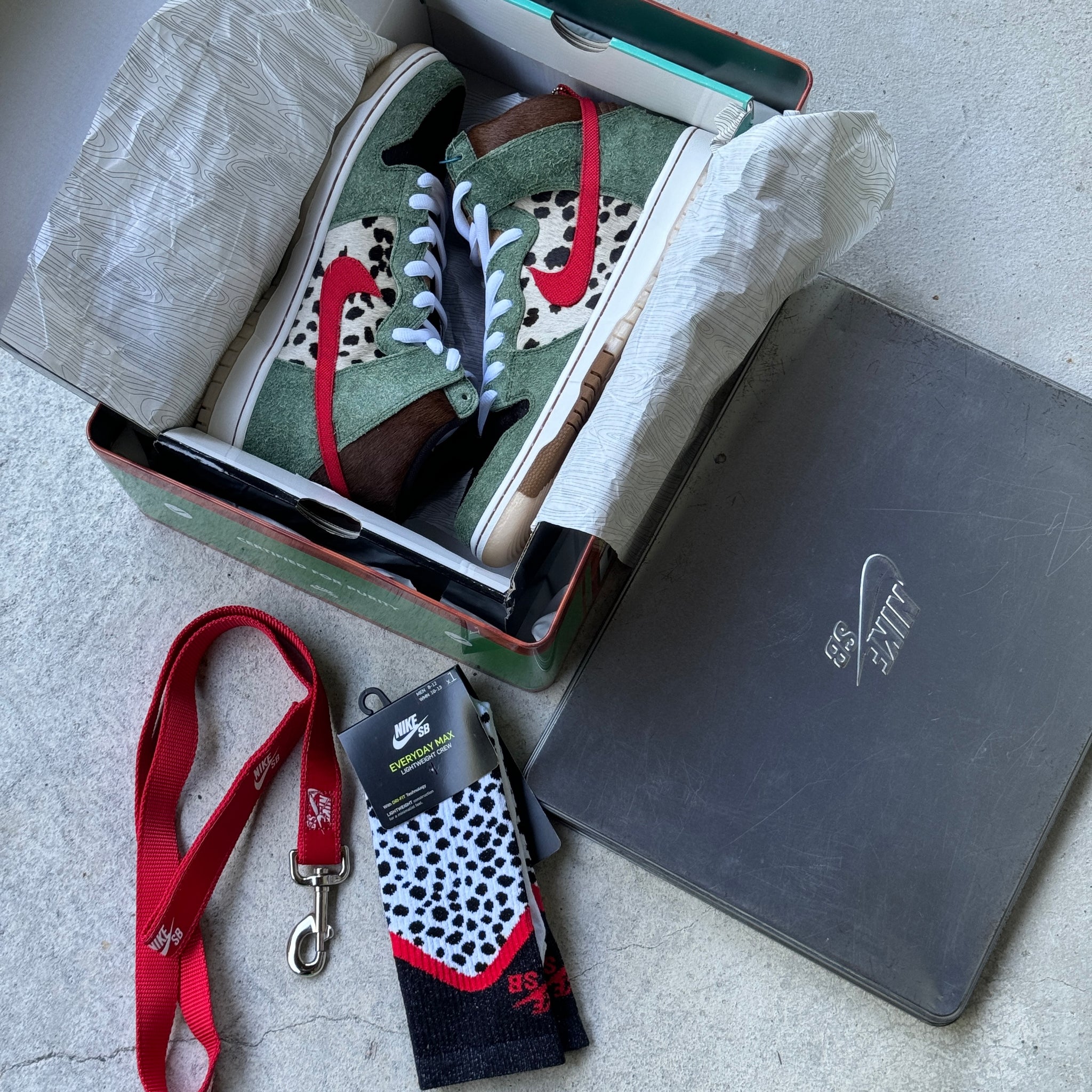 12 US - DS NIKE SB DUNK HIGH DOG WALKER SPECIAL BOX 2019