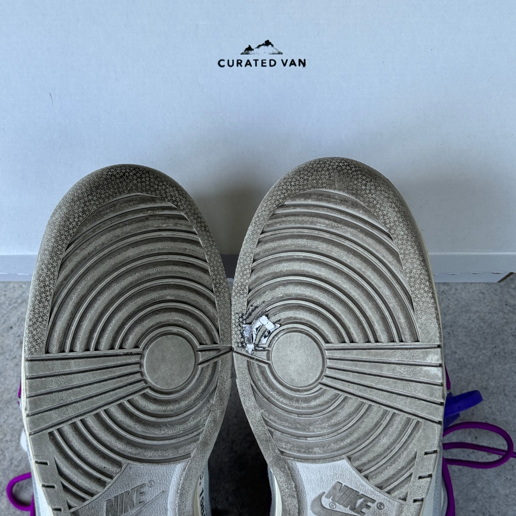 12 US - NIKE DUNK LOW OFF WHITE LOT 28 2021