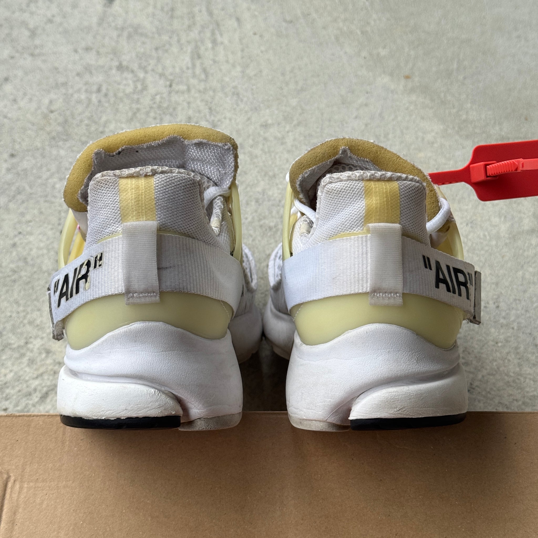 10 US - NIKE AIR PRESTO OFF-WHITE "WHITE" W BOX 2018