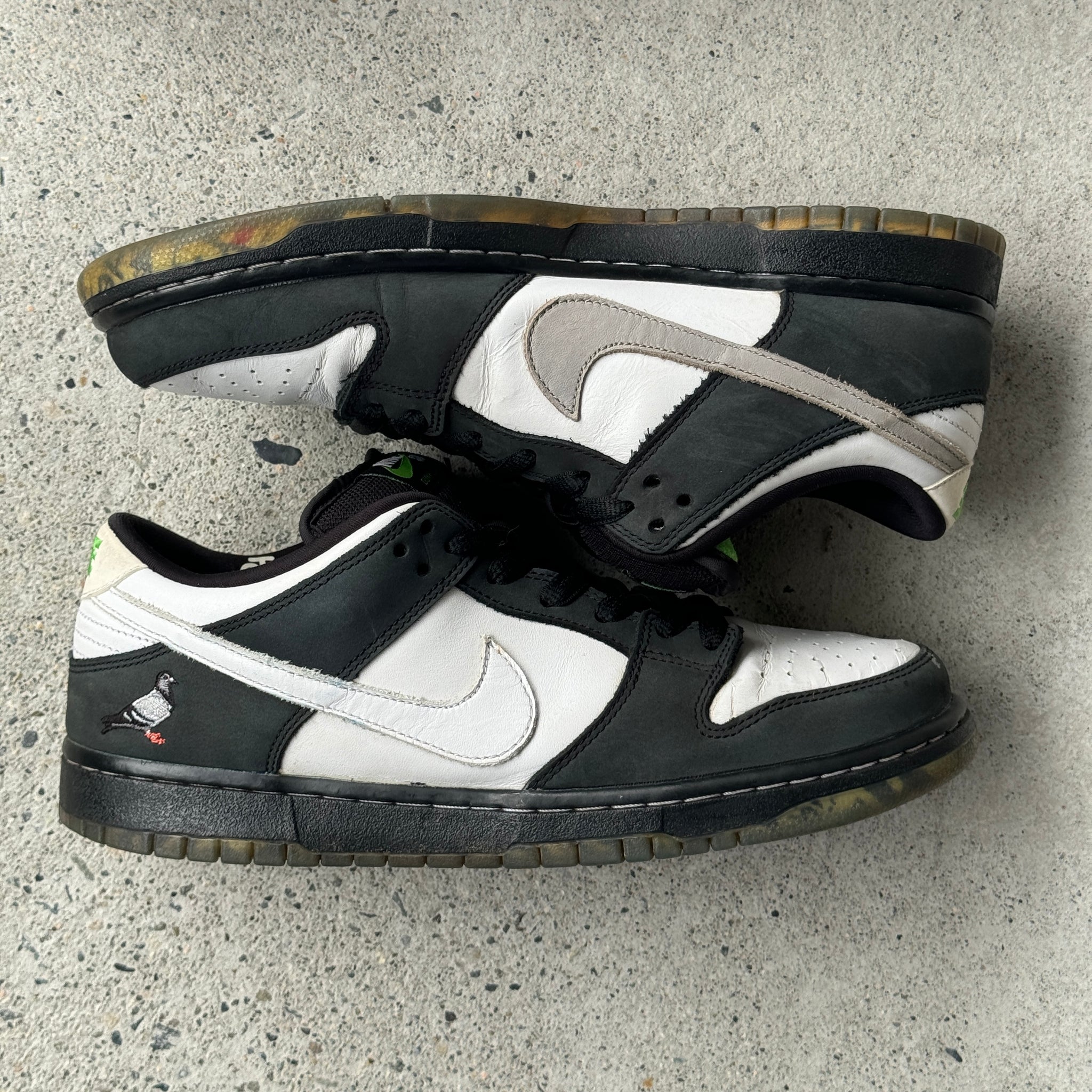 9.5 US - NIKE SB DUNK LOW STAPLE PANDA PIGEON 2019