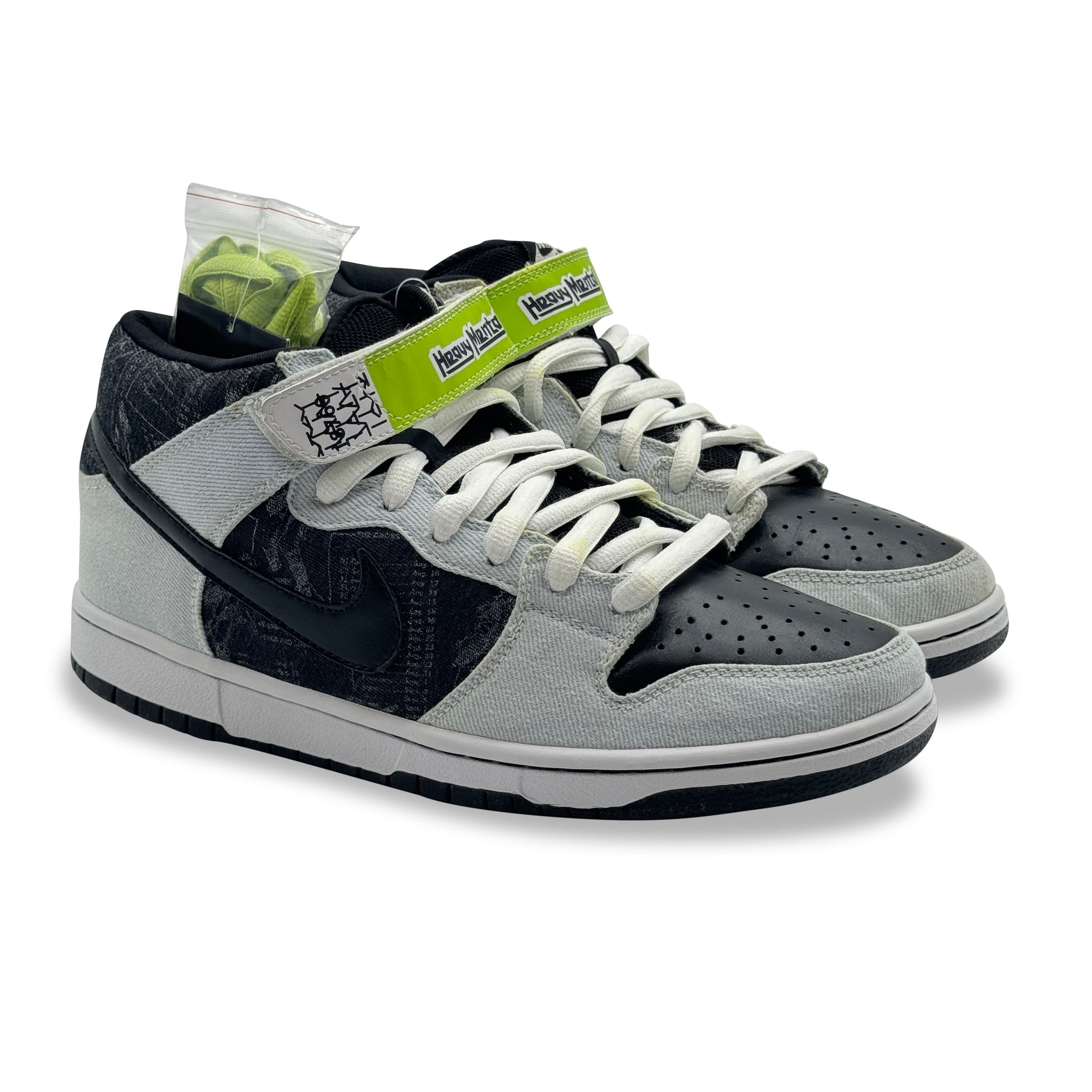 9.5 US - DS NIKE SB DUNK MID HEAVY MENTAL SKATE MENTAL W BOX 2007