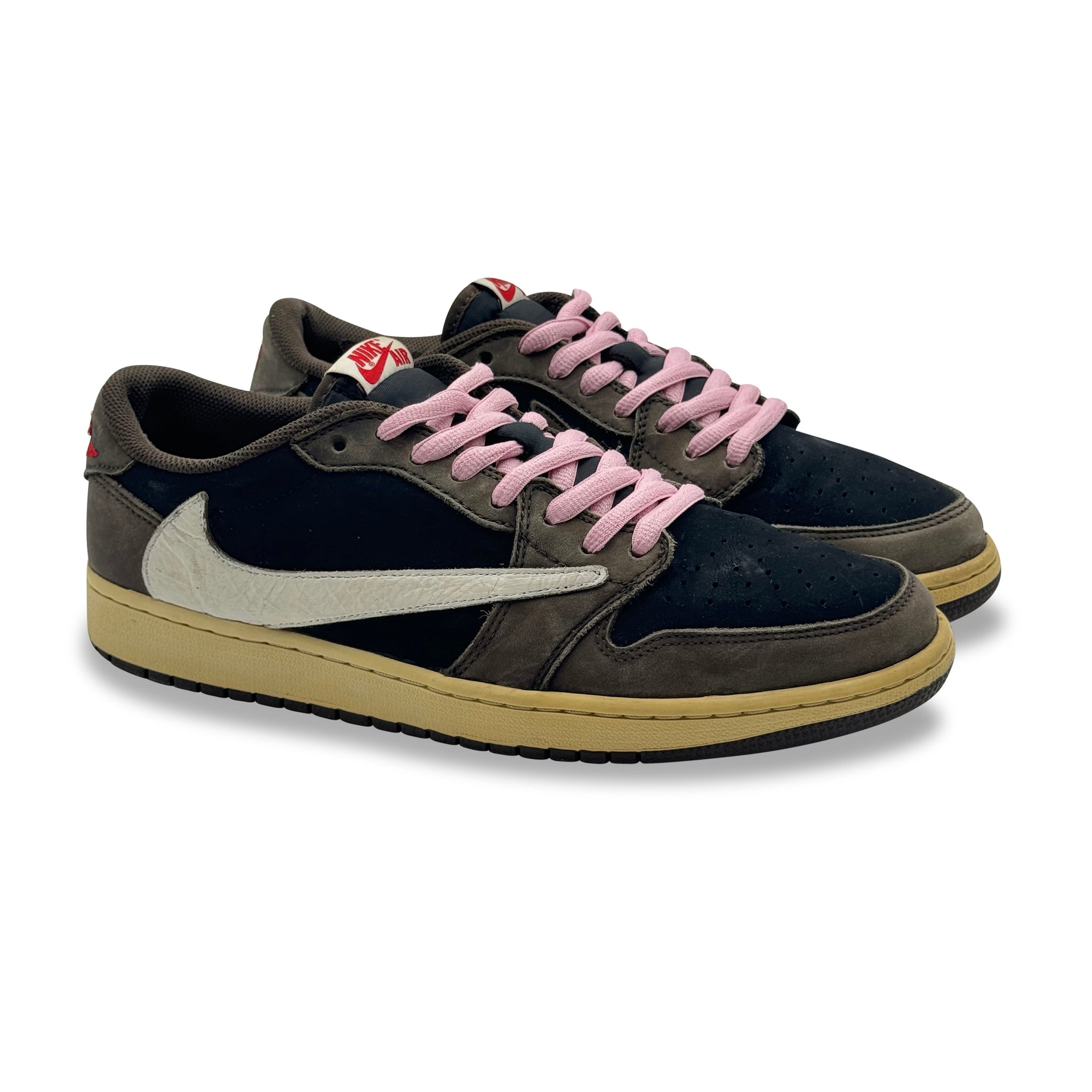 12 US - JORDAN 1 LOW TRAVIS SCOTT MOCHA W BOX 2019
