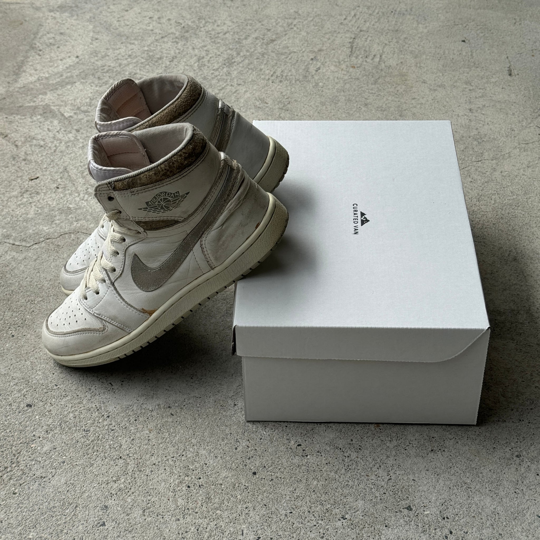 10.5 US - JORDAN 1 NATURAL GREY 1985