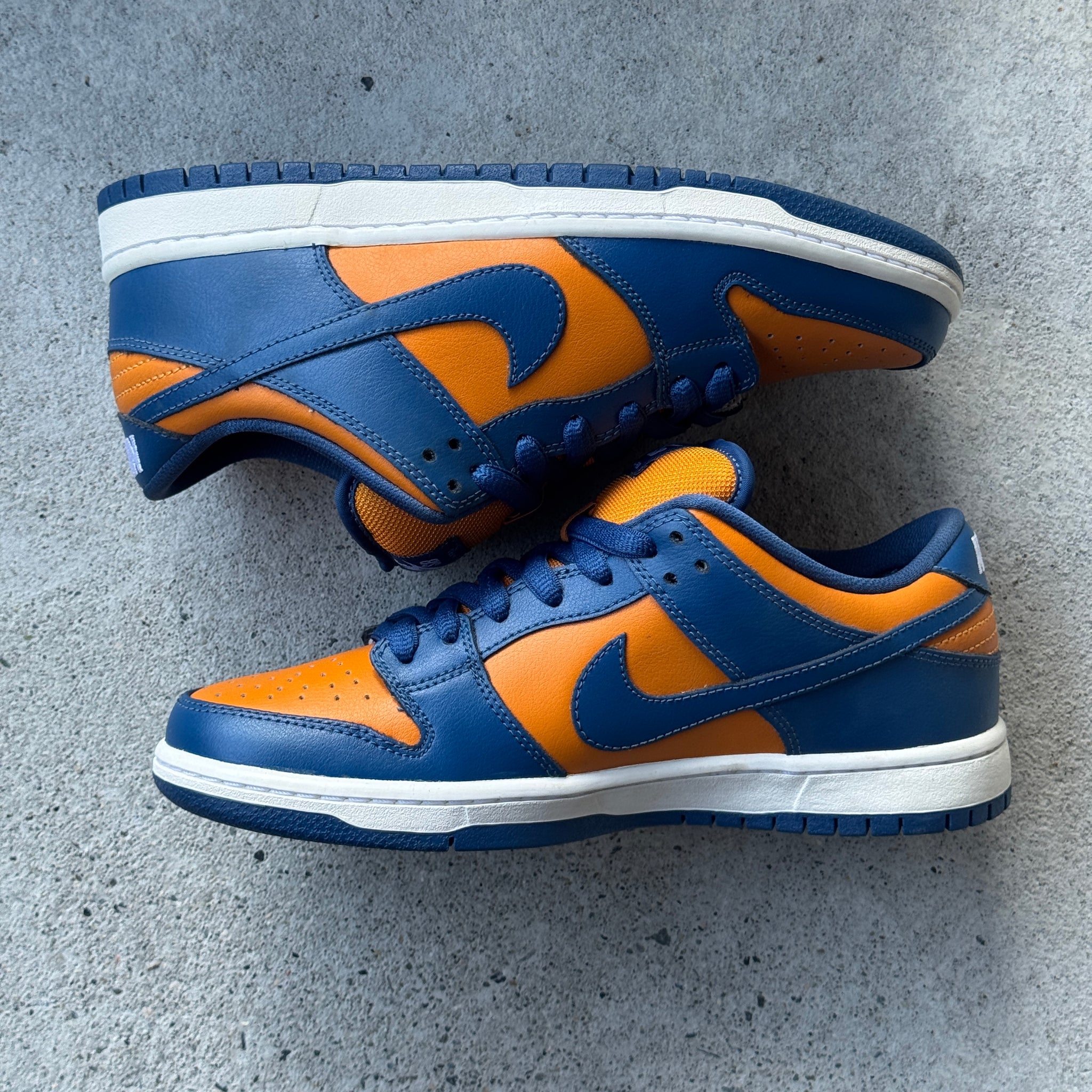 7.5 US - NIKE SB DUNK LOW SUNSET FRENCH BLUE W BOX 2011