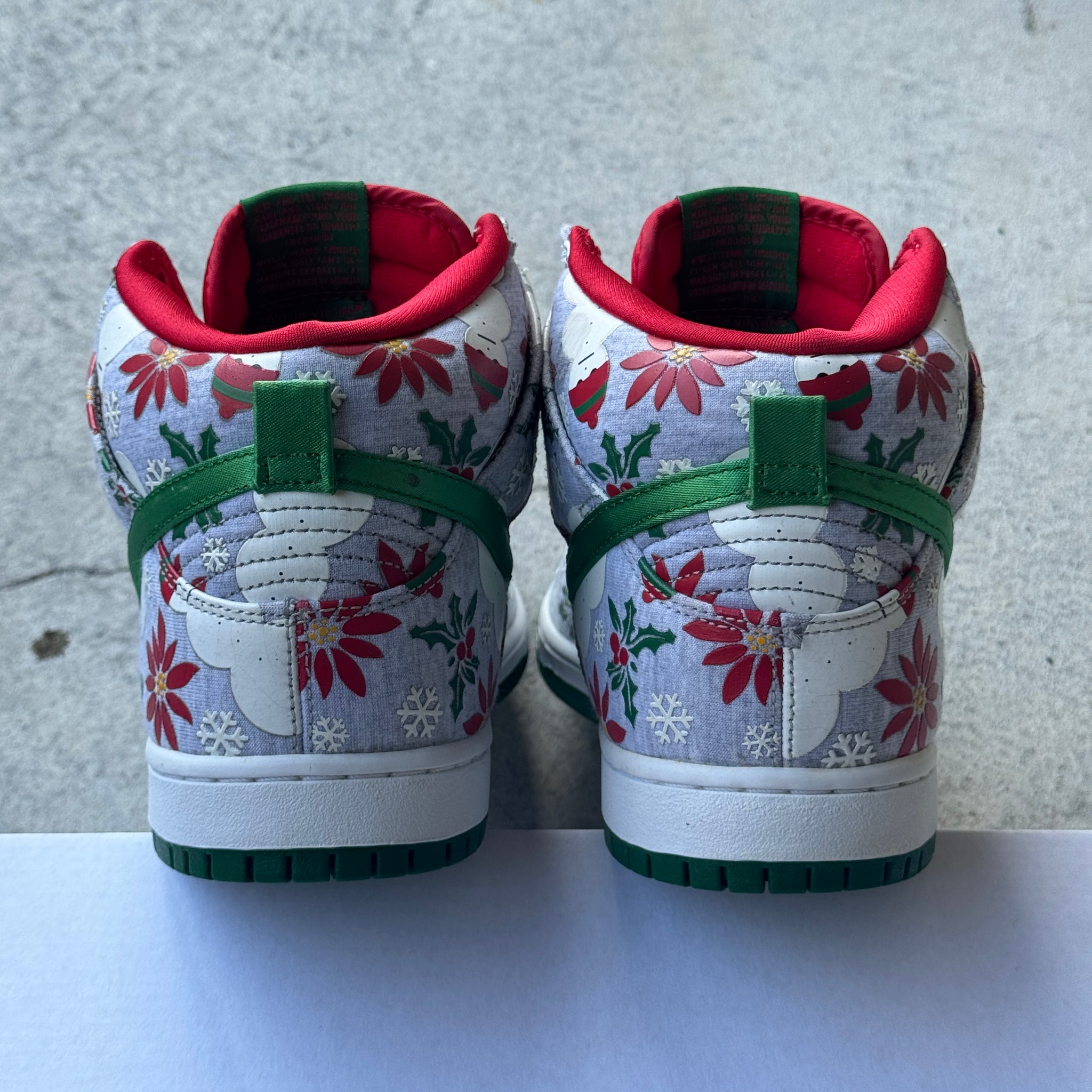 9.5 US - NIKE SB DUNK HIGH CONCEPTS UGLY CHRISTMAS SWEATER 2013