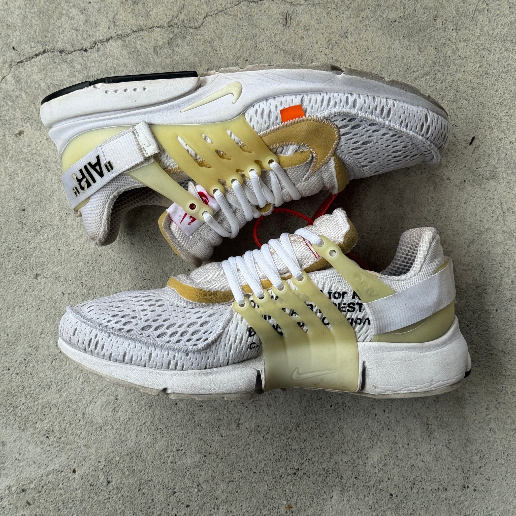 10 US - NIKE AIR PRESTO OFF-WHITE "WHITE" W BOX 2018