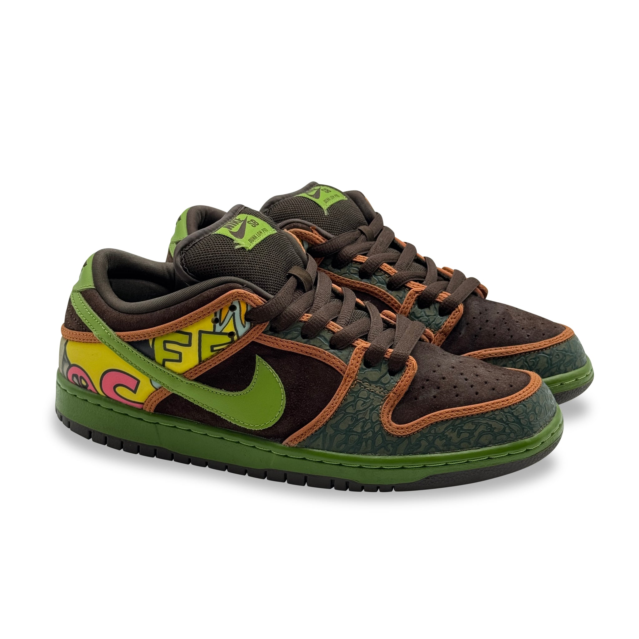9.5 US - NIKE SB DUNK LOW DE LA SOUL W BOX 2015