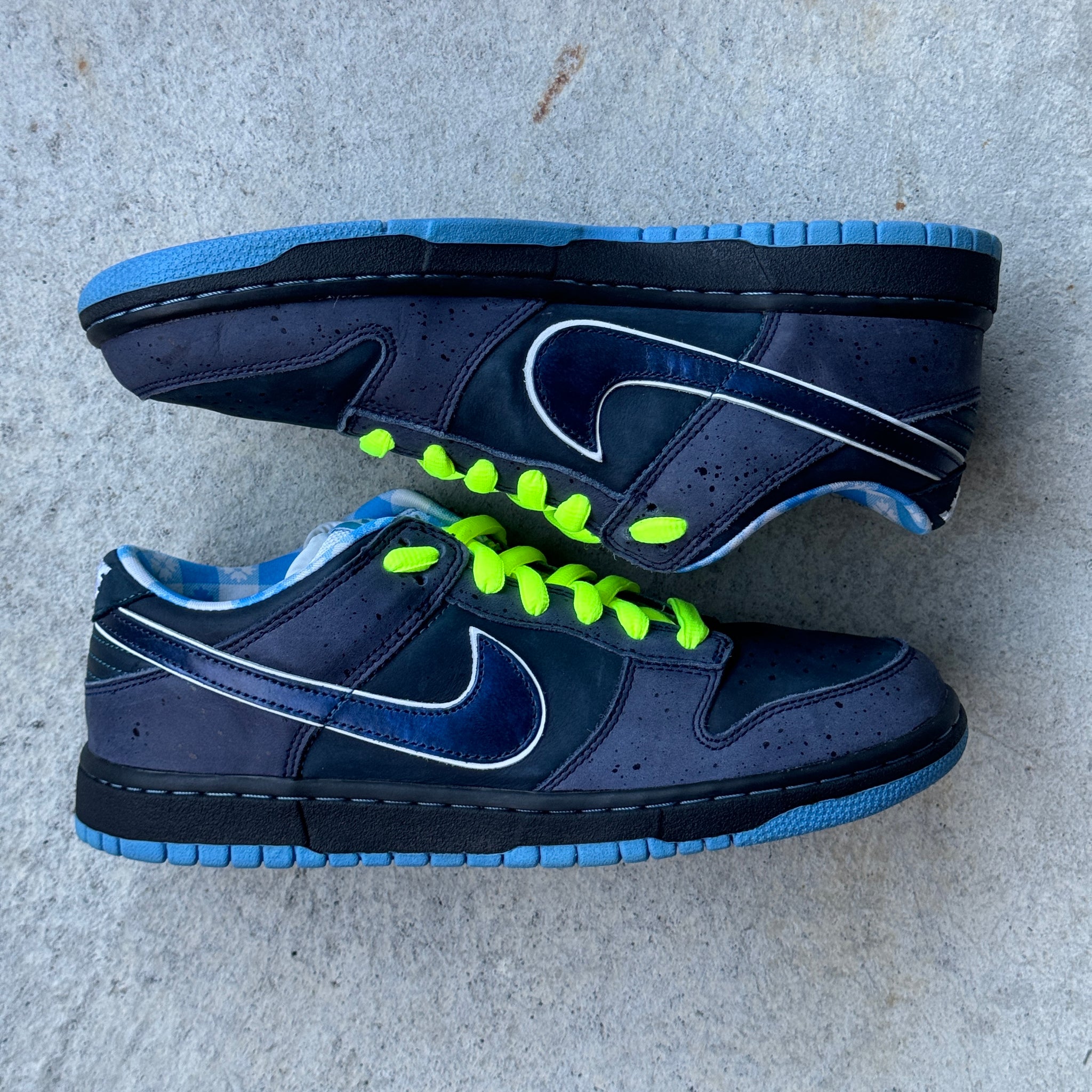 8 US - NIKE SB DUNK LOW BLUE LOBSTER W BOX 2009